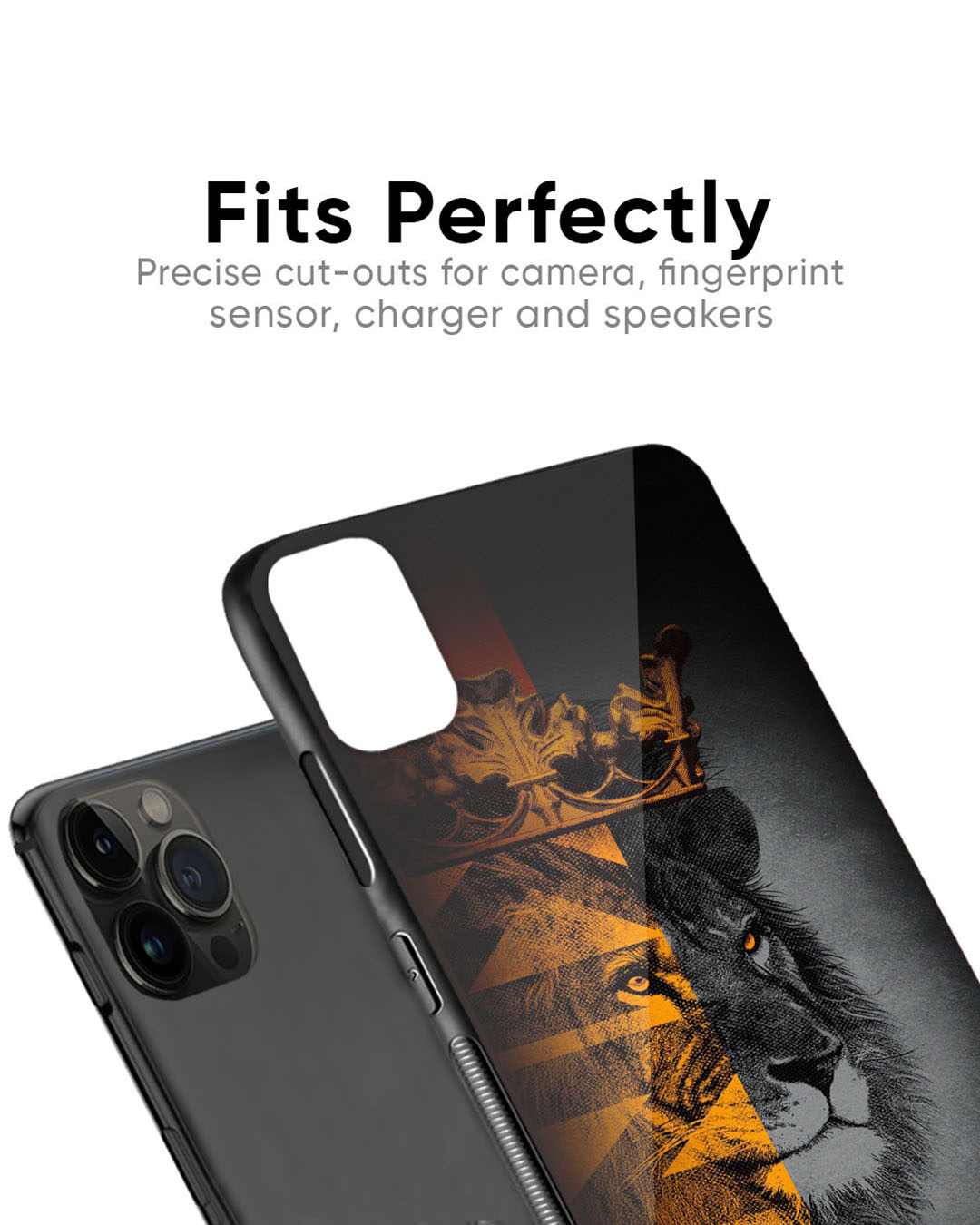 Shop King of Forest Premium Glass Case for Apple iPhone 11 Pro Max (Shock Proof, Scratch Resistant)-Back