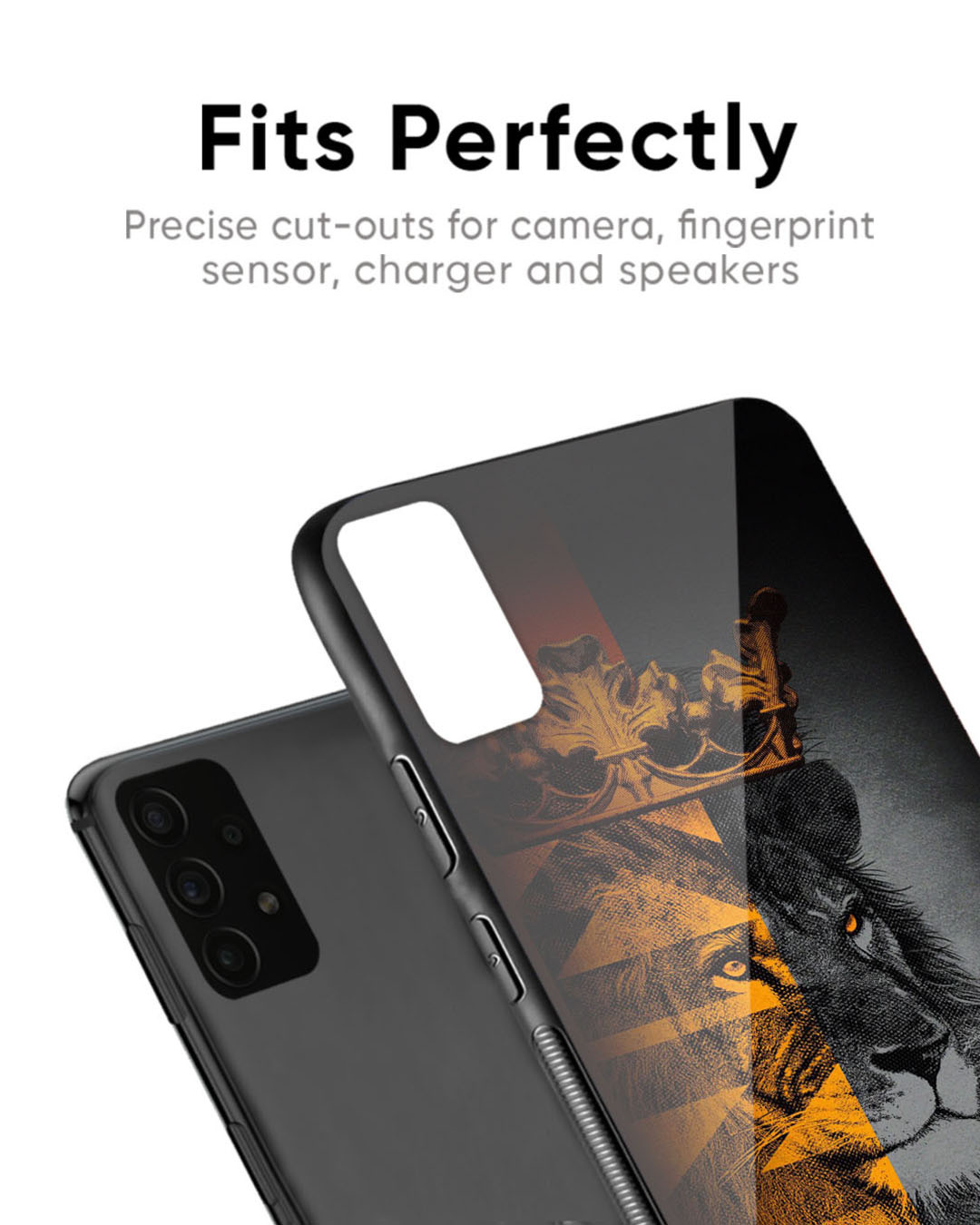 Shop King of Forest Premium Glass Case for OnePlus 6T (Shock Proof, Scratch Resistant)-Back