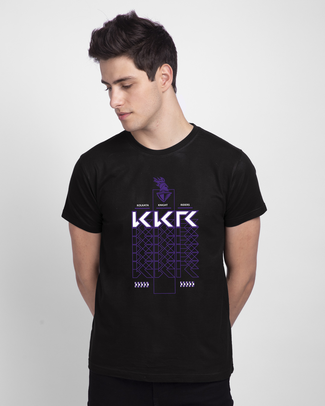 in kkr t shirt