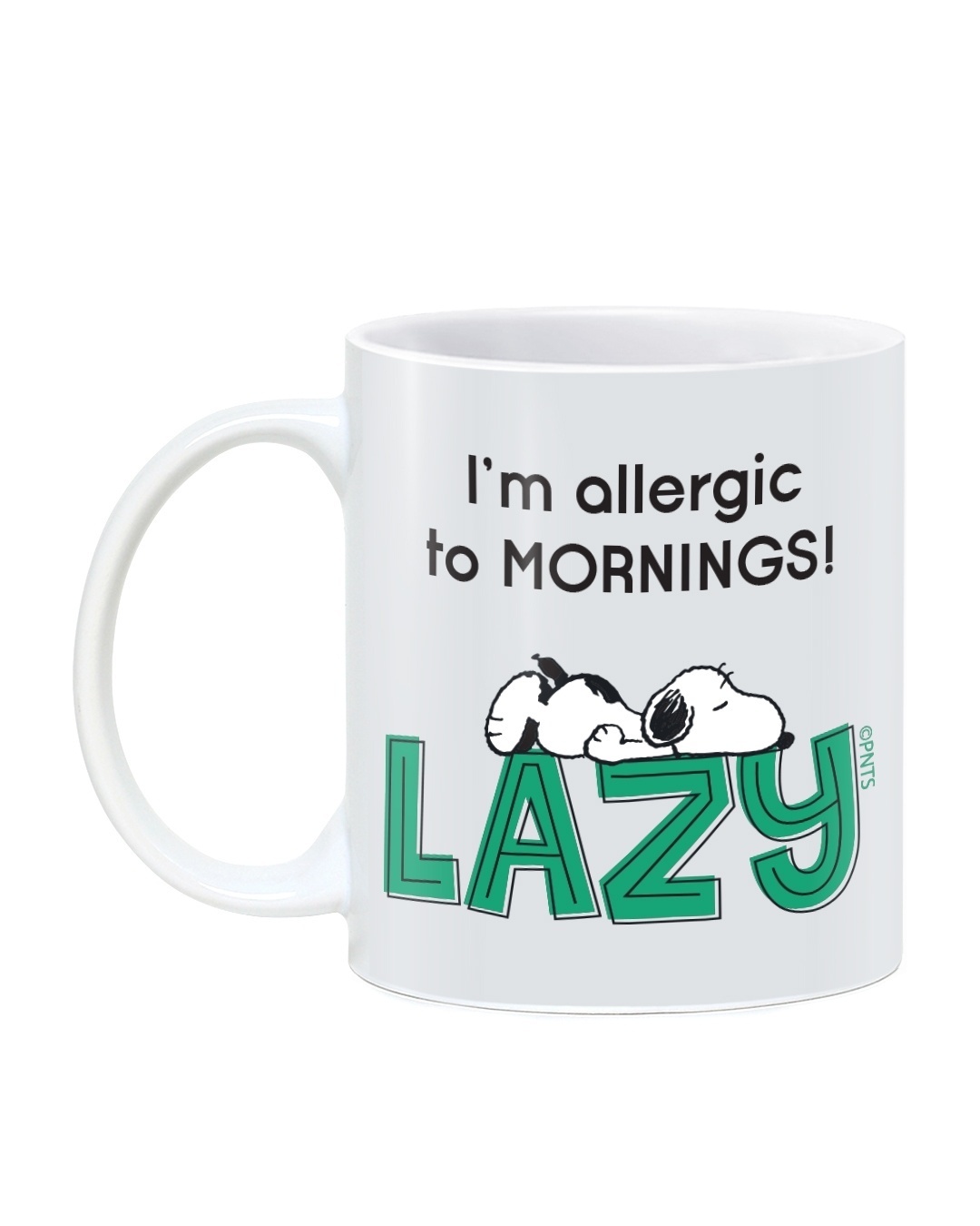 Shop Lazy Snoopy Coffee Mug 320 - ml-Back