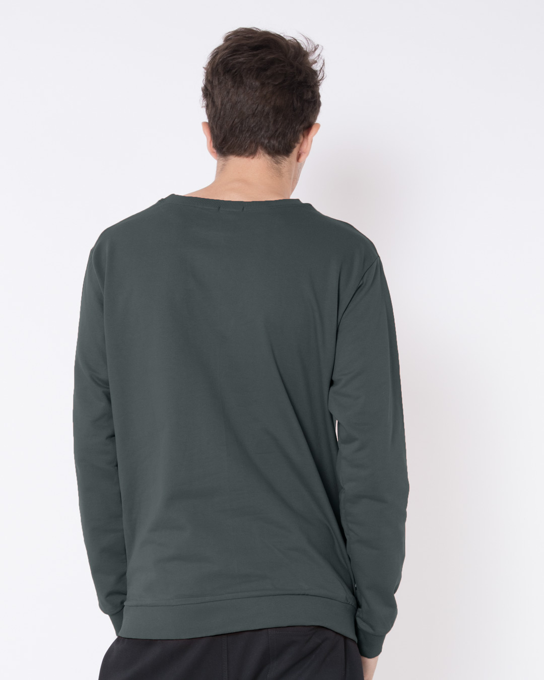 Shop Lazy Timezone Fleece Light Sweatshirts (LTL)-Back