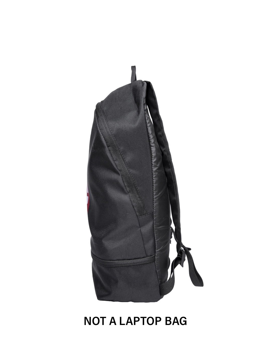 Shop Legend Red Printed Small Backpack-Back
