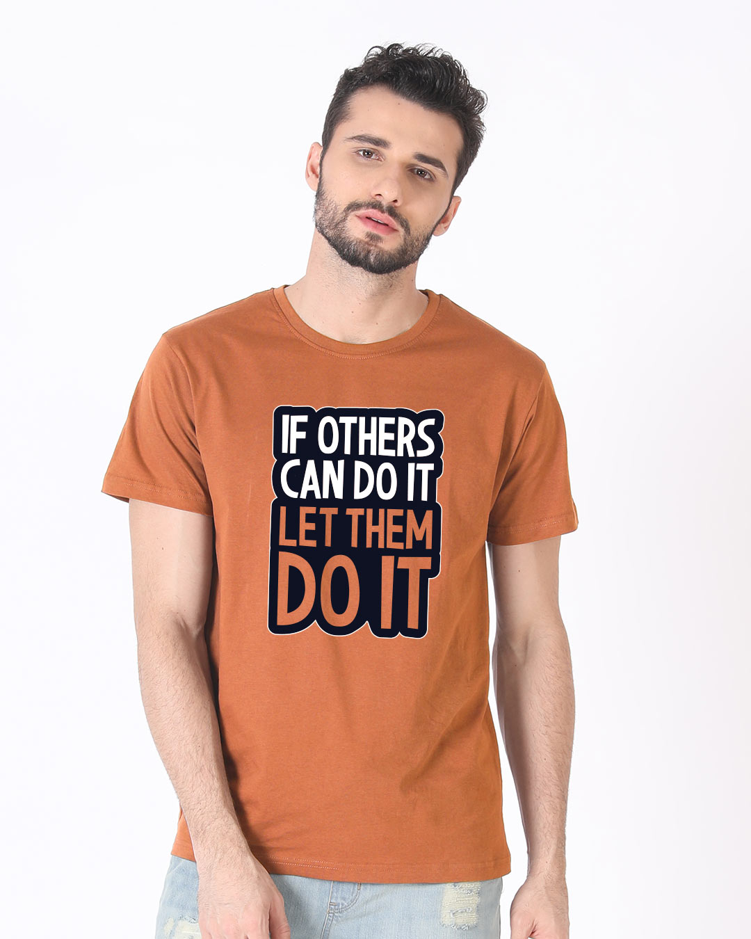 Shop Let Them Do It Half Sleeve T-Shirt-Back