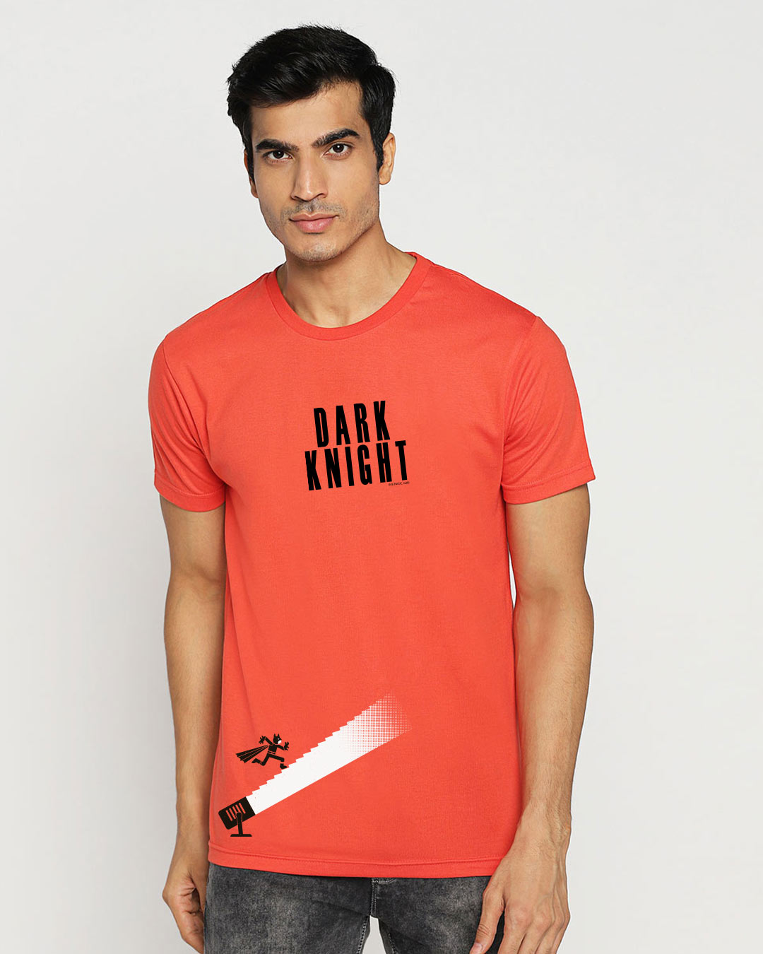 Shop Lightrun Half Sleeve T-Shirt Oxyfire-Back
