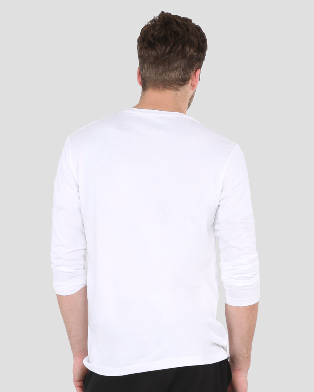 Shop Line Full Sleeve T-Shirt-Back