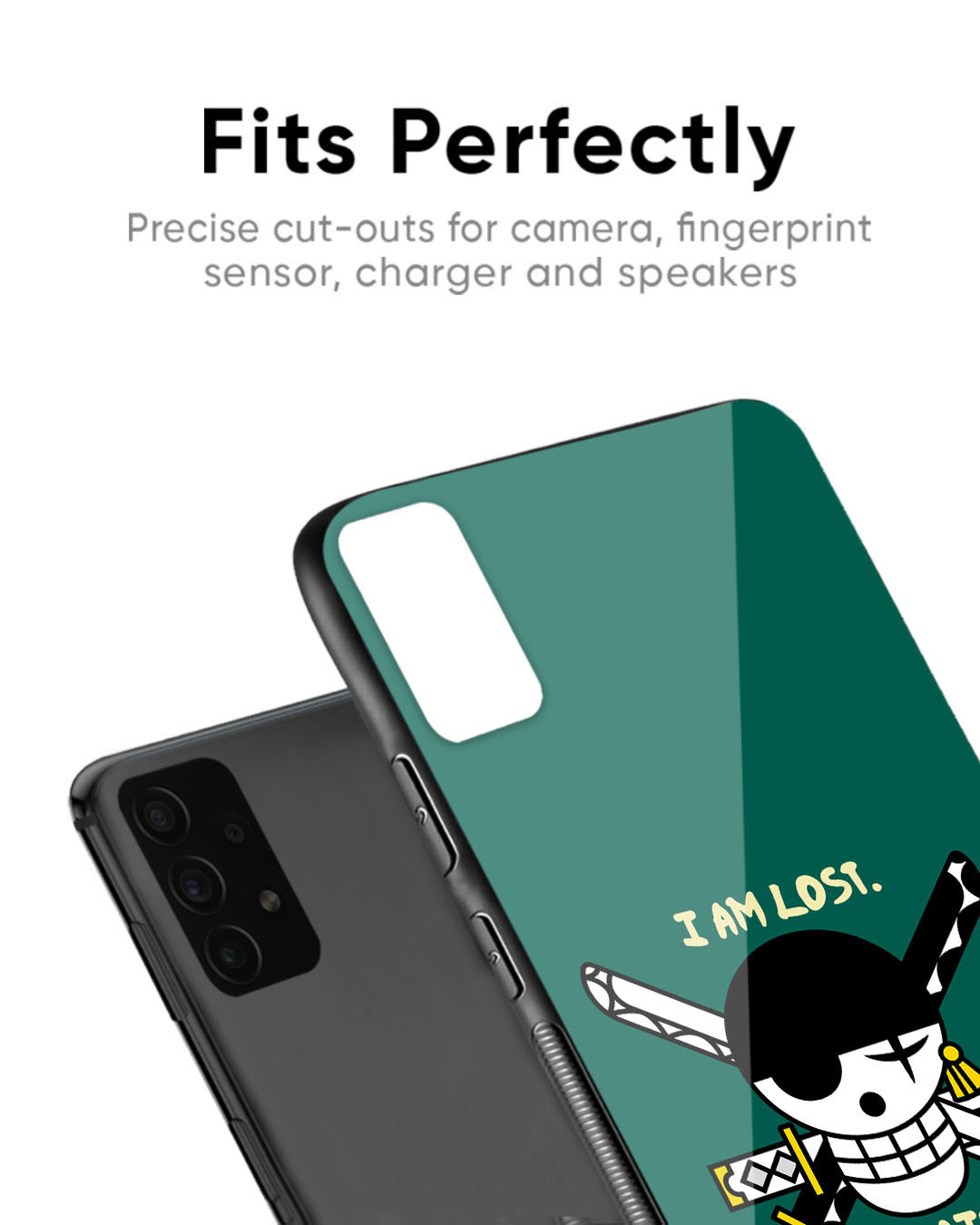 Shop Lost Again Premium Glass Case for OnePlus 6T(Shock Proof, Scratch Resistant)-Back