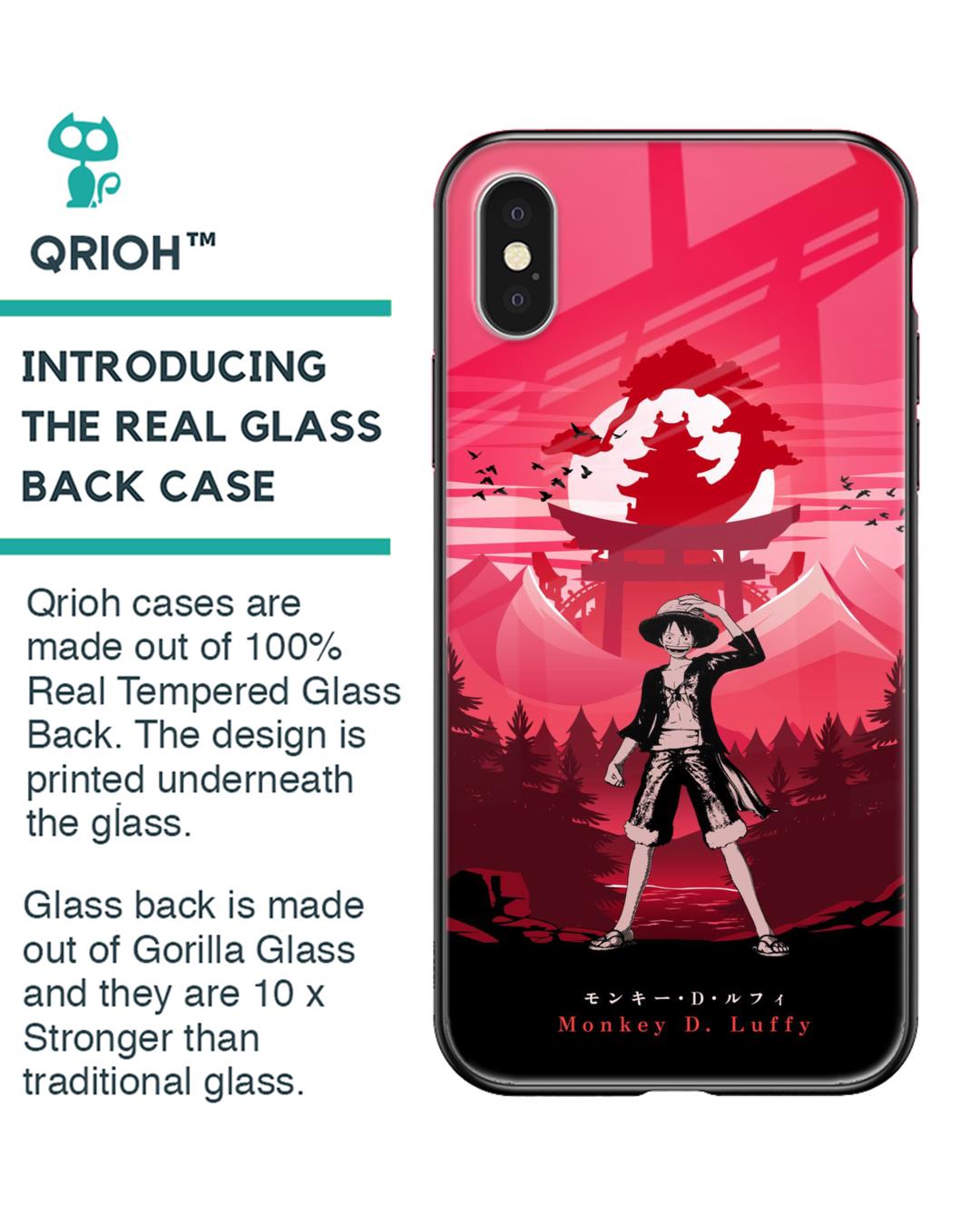 Shop Lost In Forest Premium Glass Case for Apple iPhone X (Shock Proof,Scratch Resistant)-Back