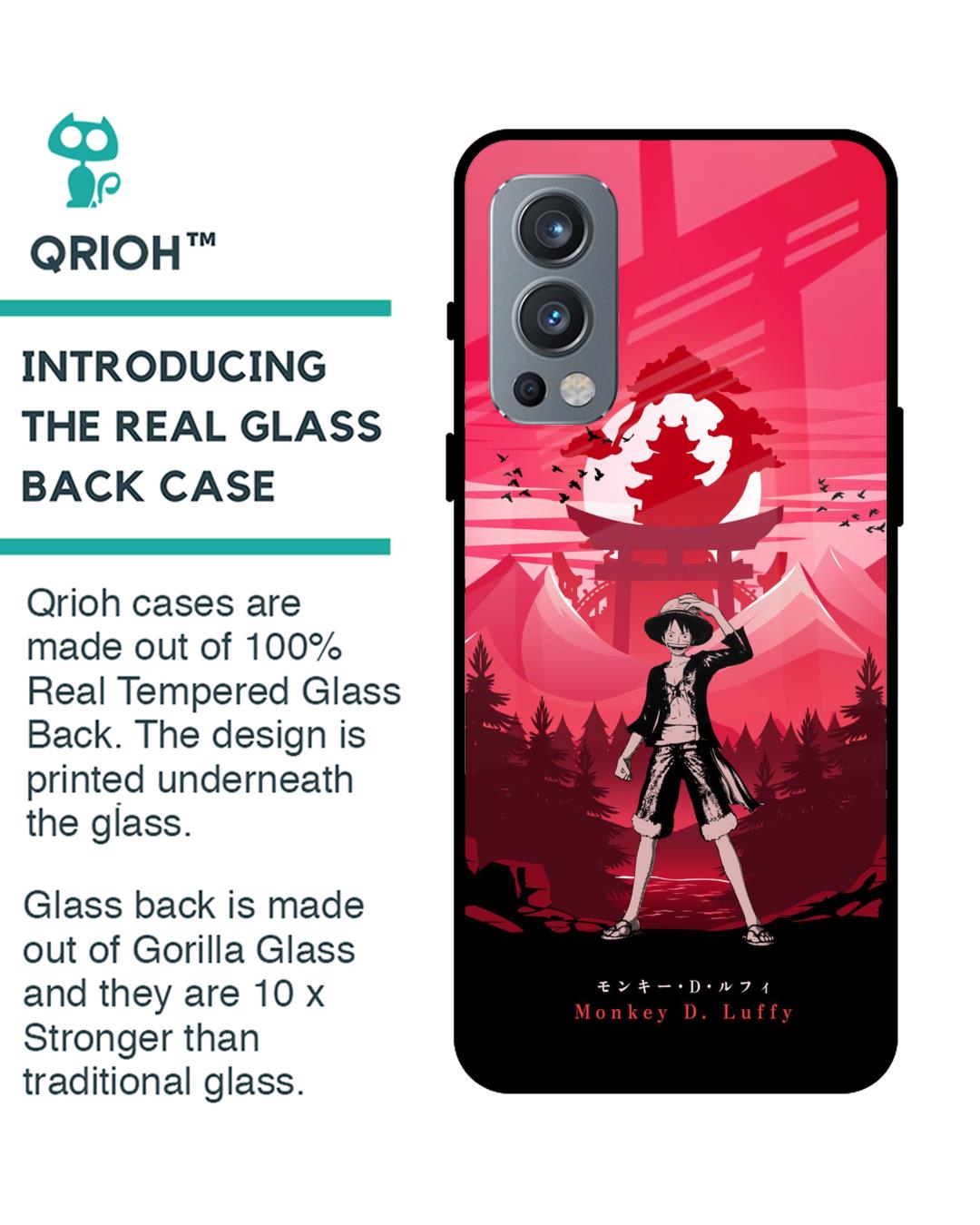 Shop Lost In Forest Premium Glass Case for OnePlus Nord 2 5G (Shock Proof,Scratch Resistant)-Back