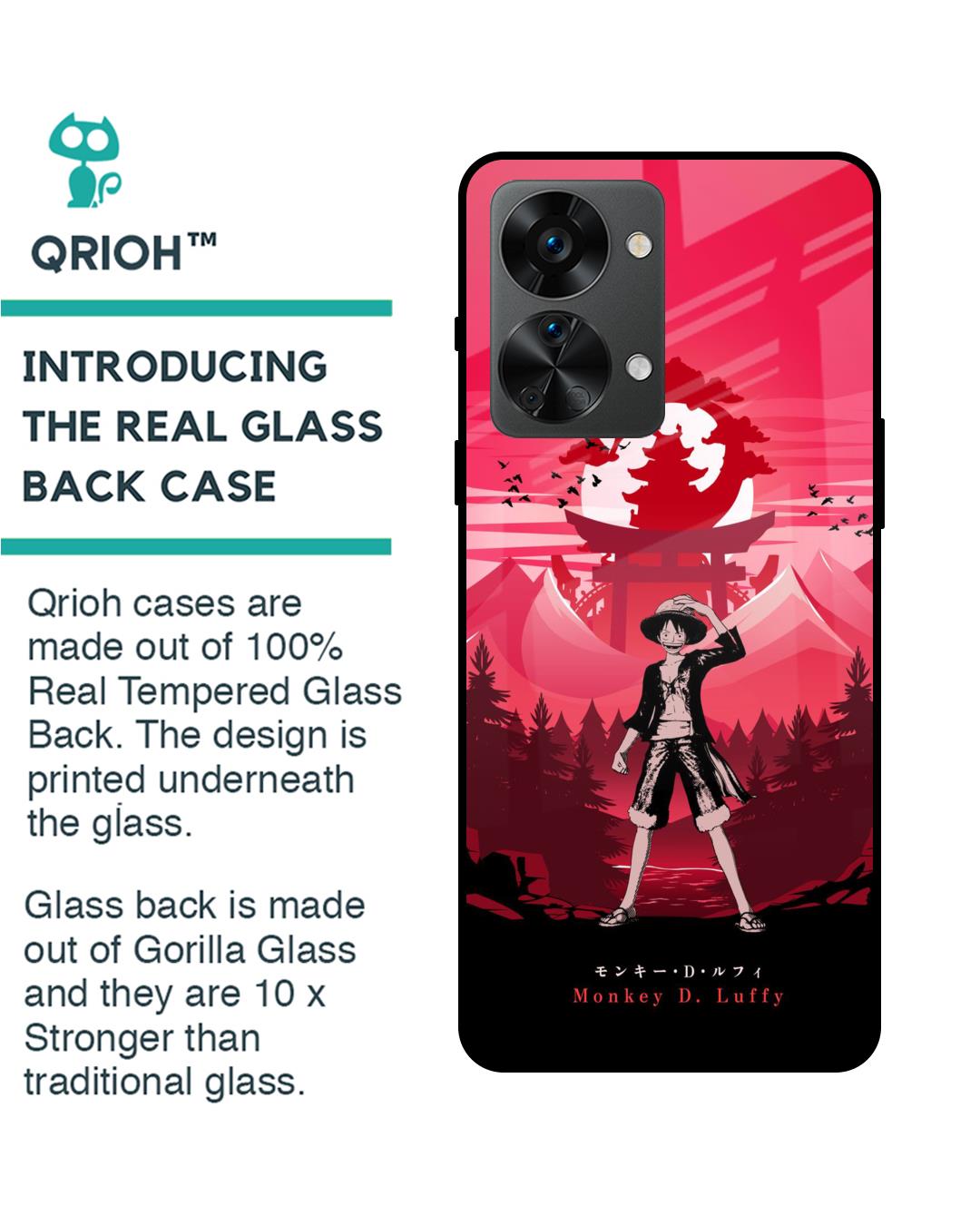 Shop Lost In Forest Premium Glass Case for OnePlus Nord 2T 5G (Shock Proof,Scratch Resistant)-Back
