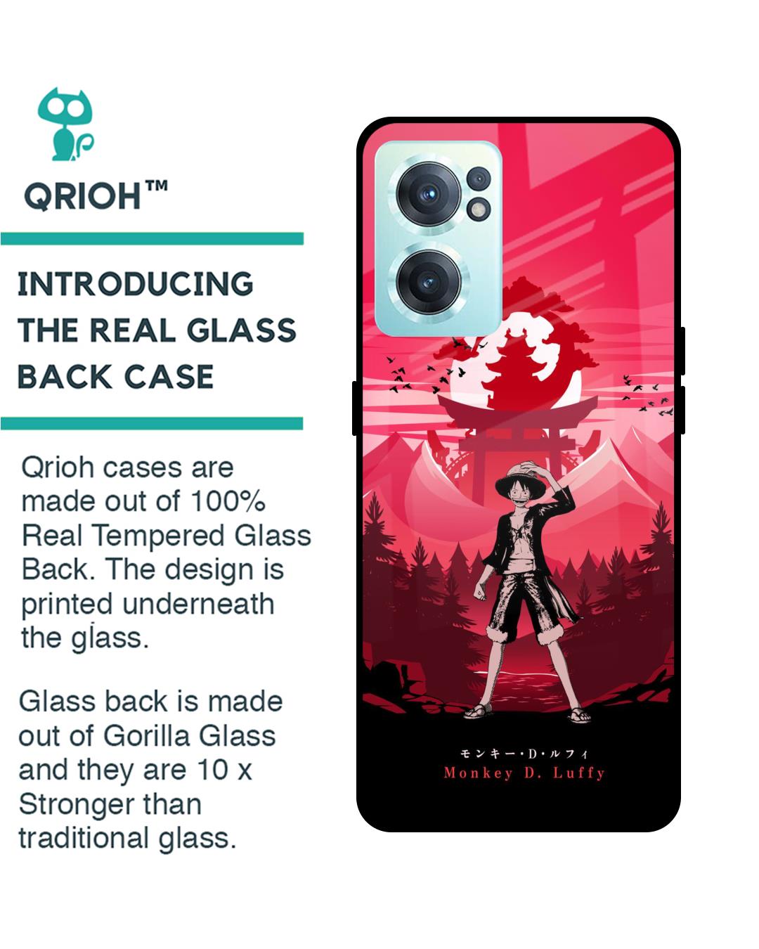 Shop Lost In Forest Premium Glass Case for OnePlus Nord CE 2 5G (Shock Proof,Scratch Resistant)-Back