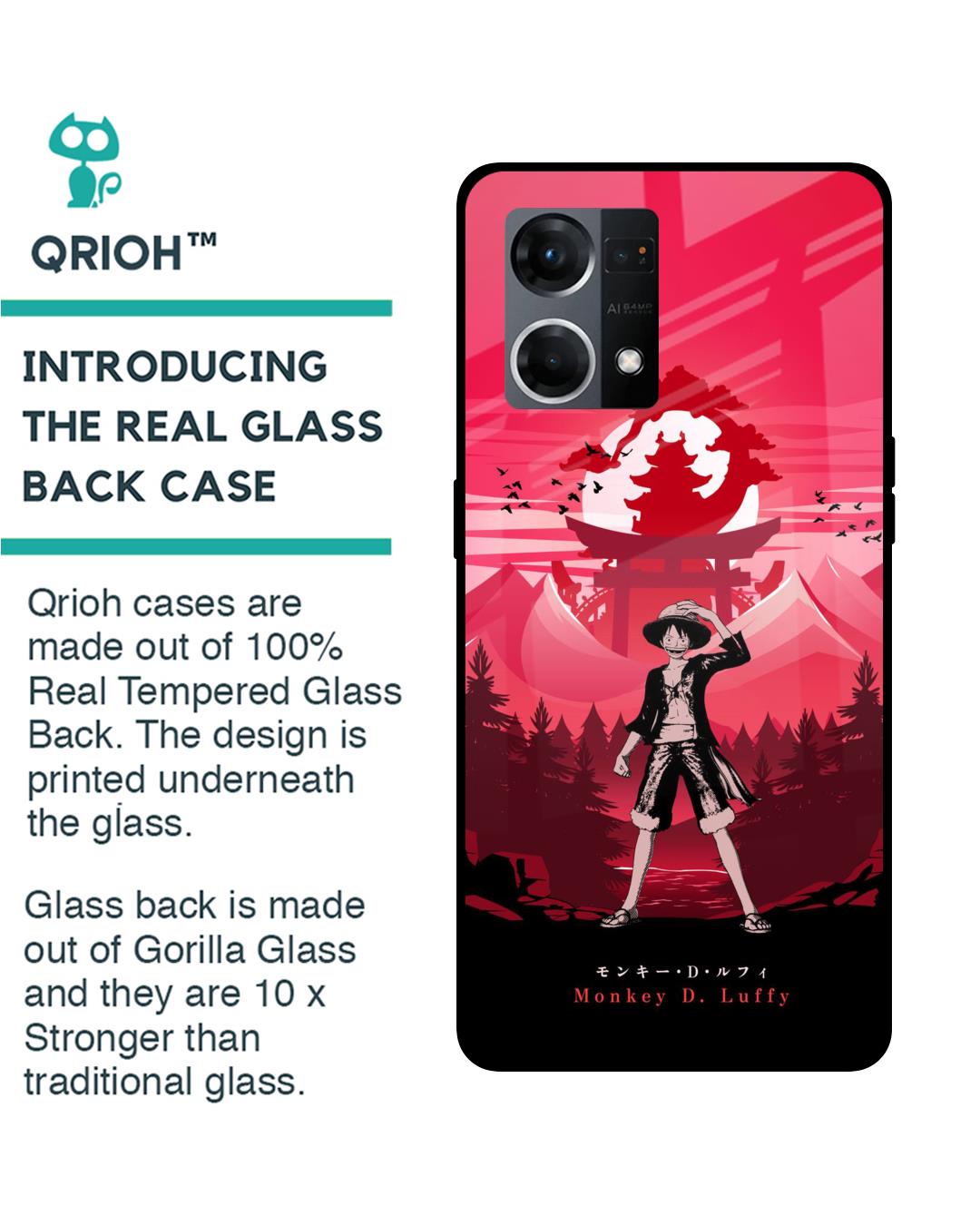 Shop Lost In Forest Premium Glass Case for Oppo F21s Pro (Shock Proof,Scratch Resistant)-Back