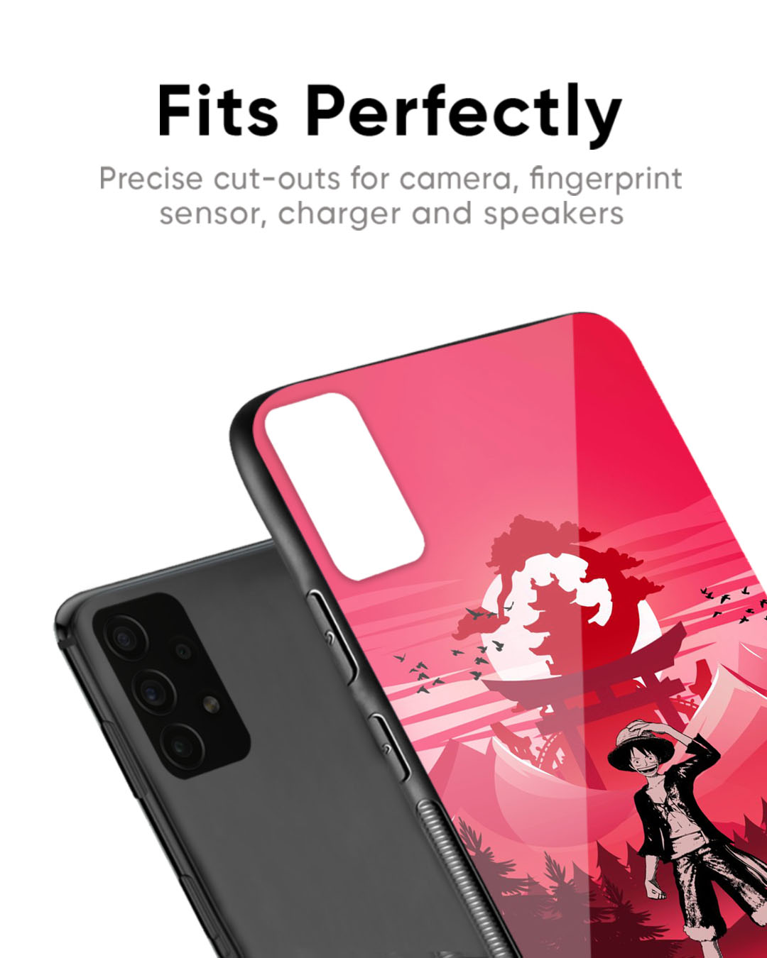 Shop Lost In Forest Premium Glass Case for Oppo Reno8T 5G (Shock Proof, Scratch Resistant)-Back