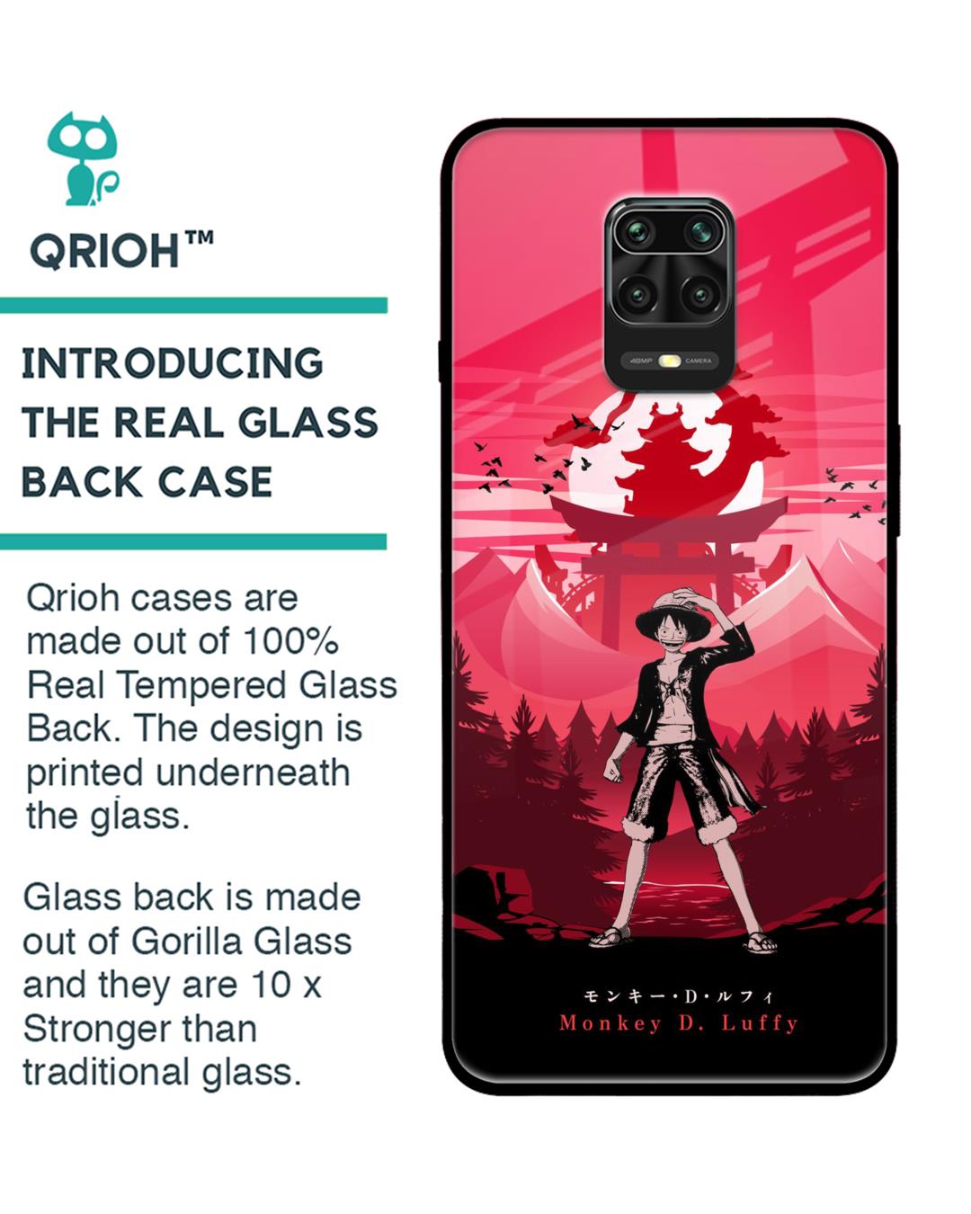 Shop Lost In Forest Premium Glass Case for Poco M2 Pro (Shock Proof, Scratch Resistant)-Back