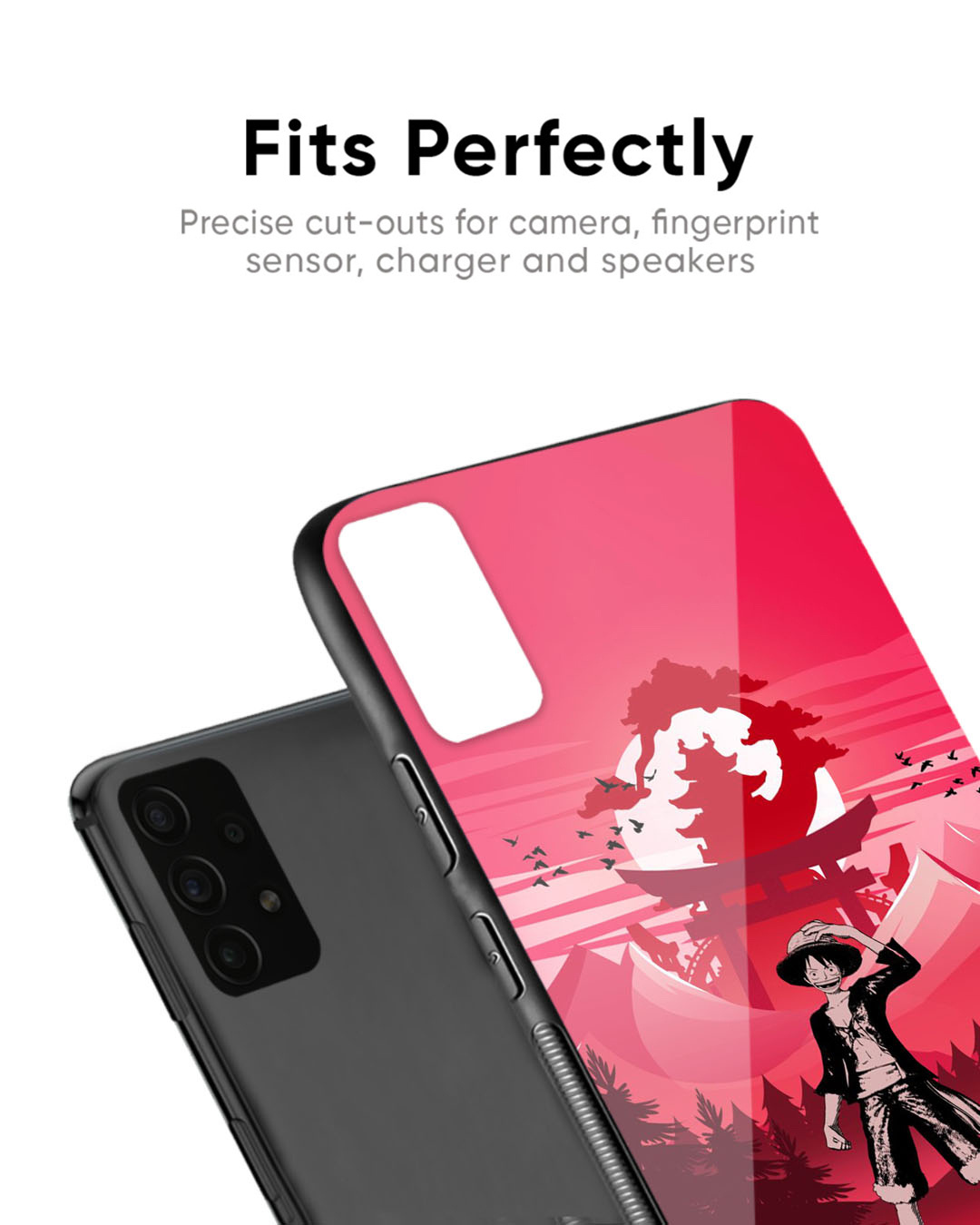 Shop Lost In Forest Premium Glass Case for Realme 11 Pro+ 5G (Shock Proof, Scratch Resistant)-Back