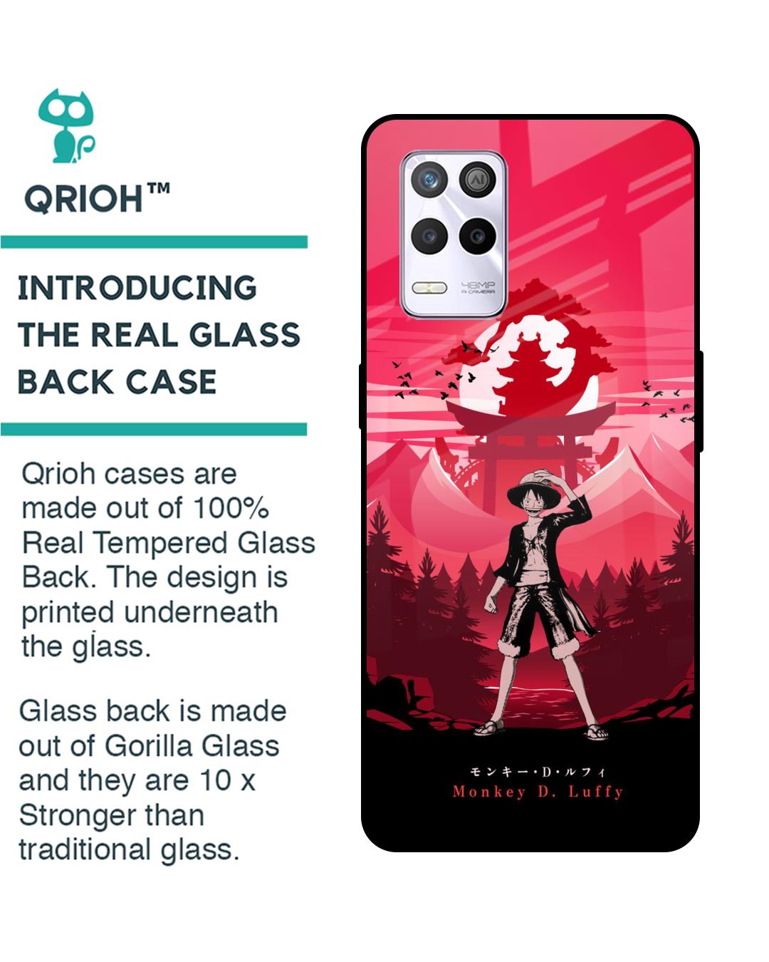 Shop Lost In Forest Premium Glass Case for Realme 9 5G(Shock Proof, Scratch Resistant)-Back