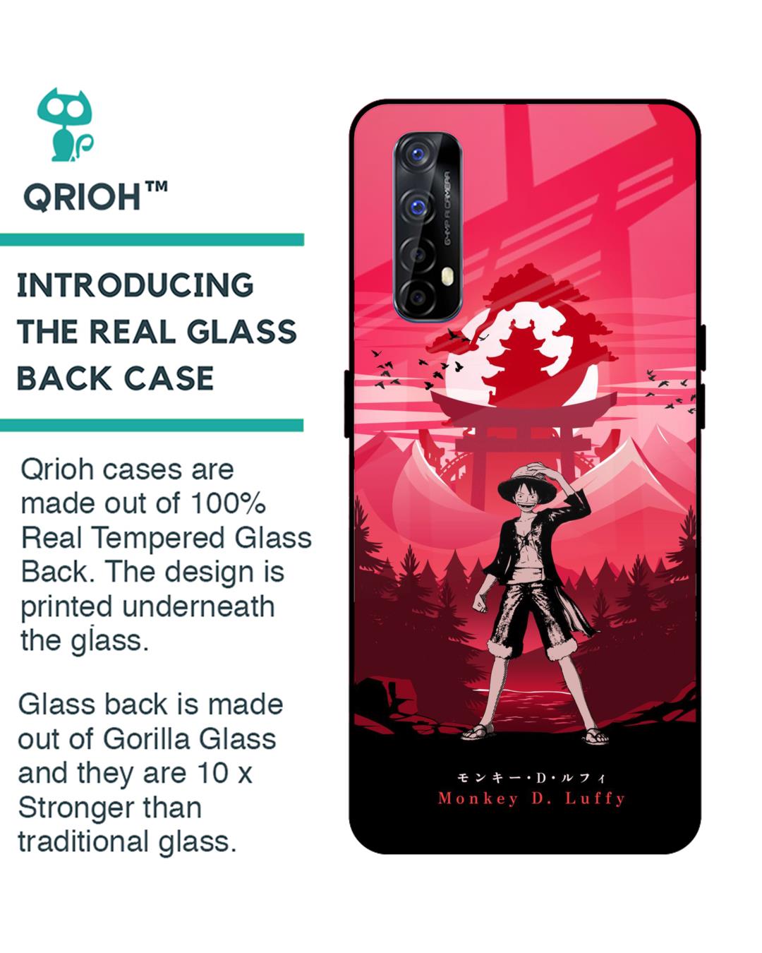 Shop Lost In Forest Premium Glass Case for Realme Narzo 20 Pro (Shock Proof, Scratch Resistant)-Back