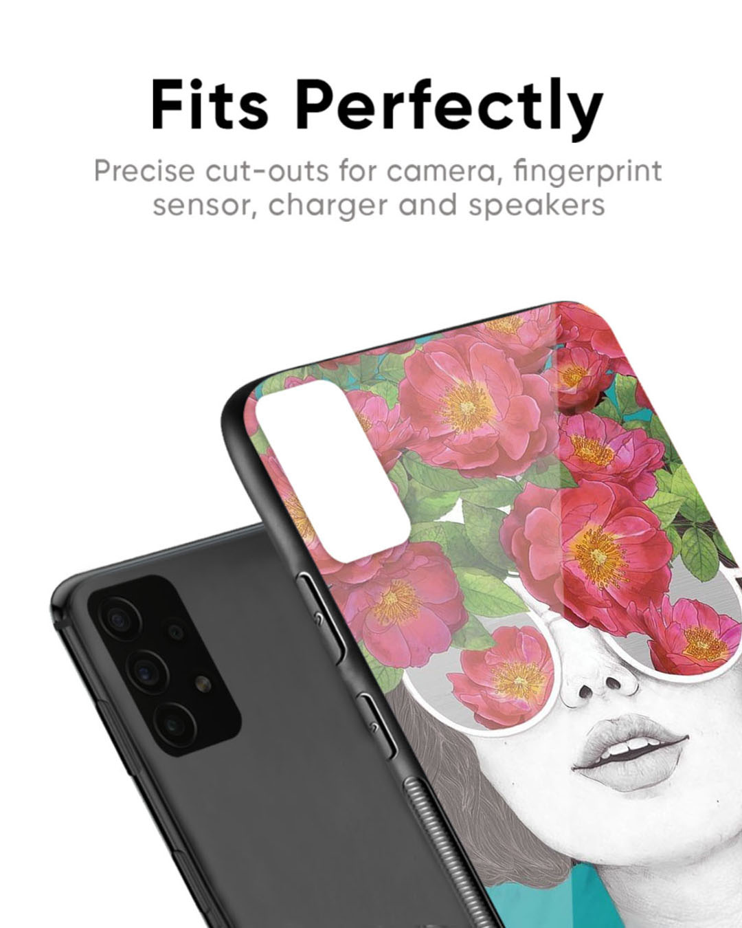 Shop Lost in Nature Premium Glass Case for OnePlus 6T (Shock Proof, Scratch Resistant)-Back