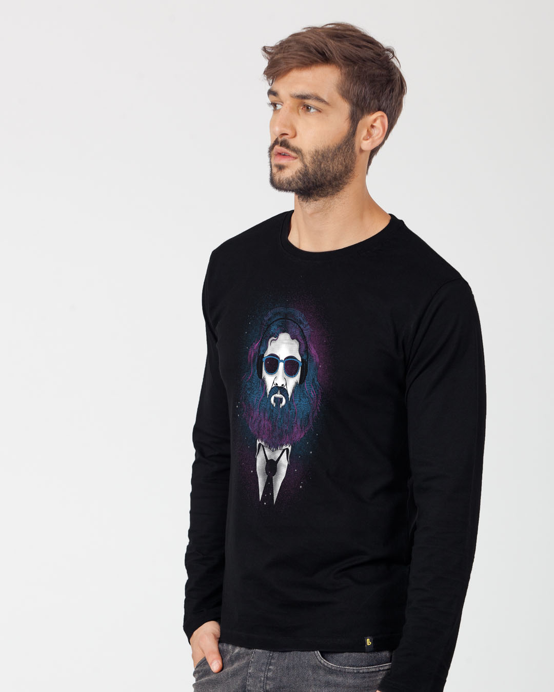 Shop Lost In The Stars Full Sleeve T-Shirt-Back