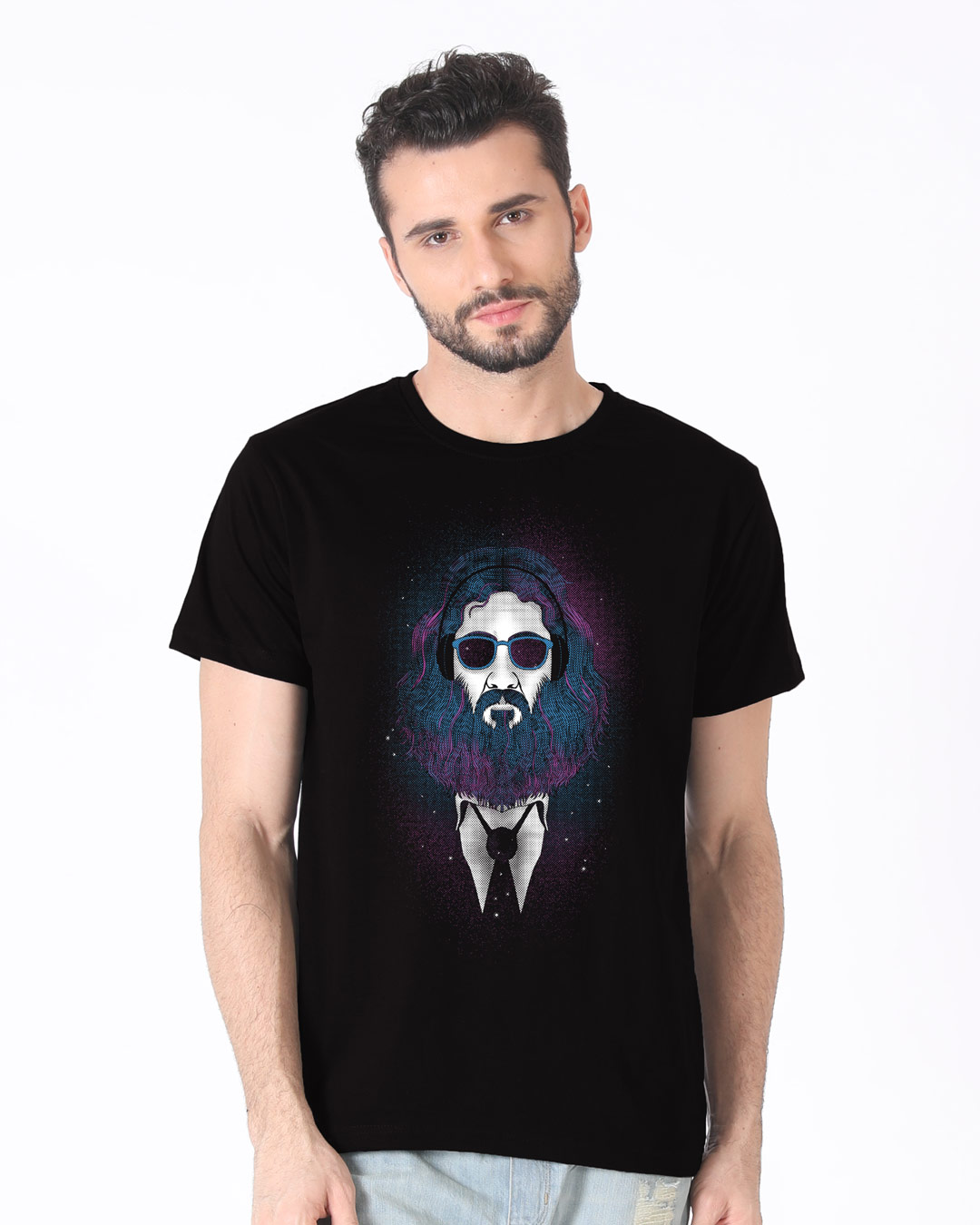 Shop Lost In The Stars Half Sleeve T-Shirt-Back