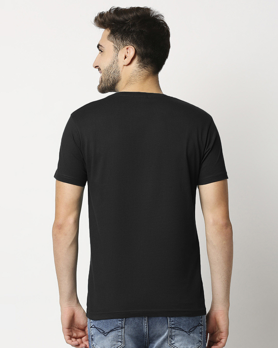 Shop Love Punch Half Sleeve T-Shirt-Back