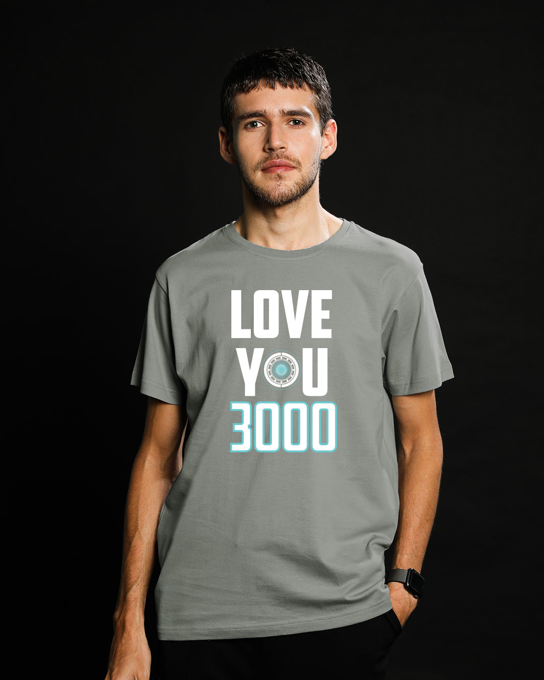 Shop Love You 3000 Half Sleeve T-Shirt (AVL)-Back