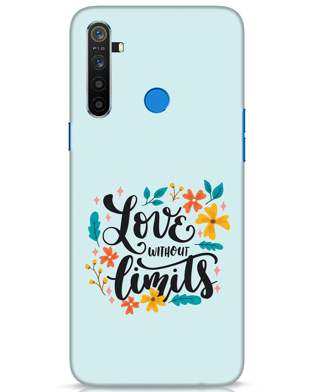 Buy Love1 Realme 5 Mobile Cover Online in India at Bewakoof