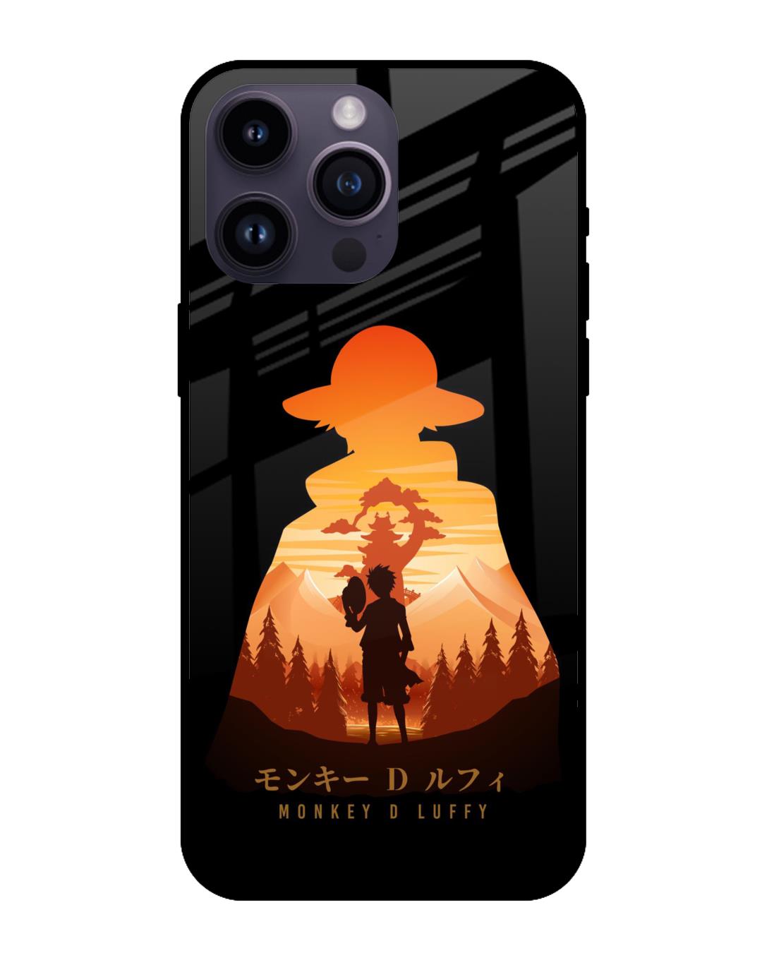 Buy Luffy One Piece Premium Glass Case for Apple iPhone 14