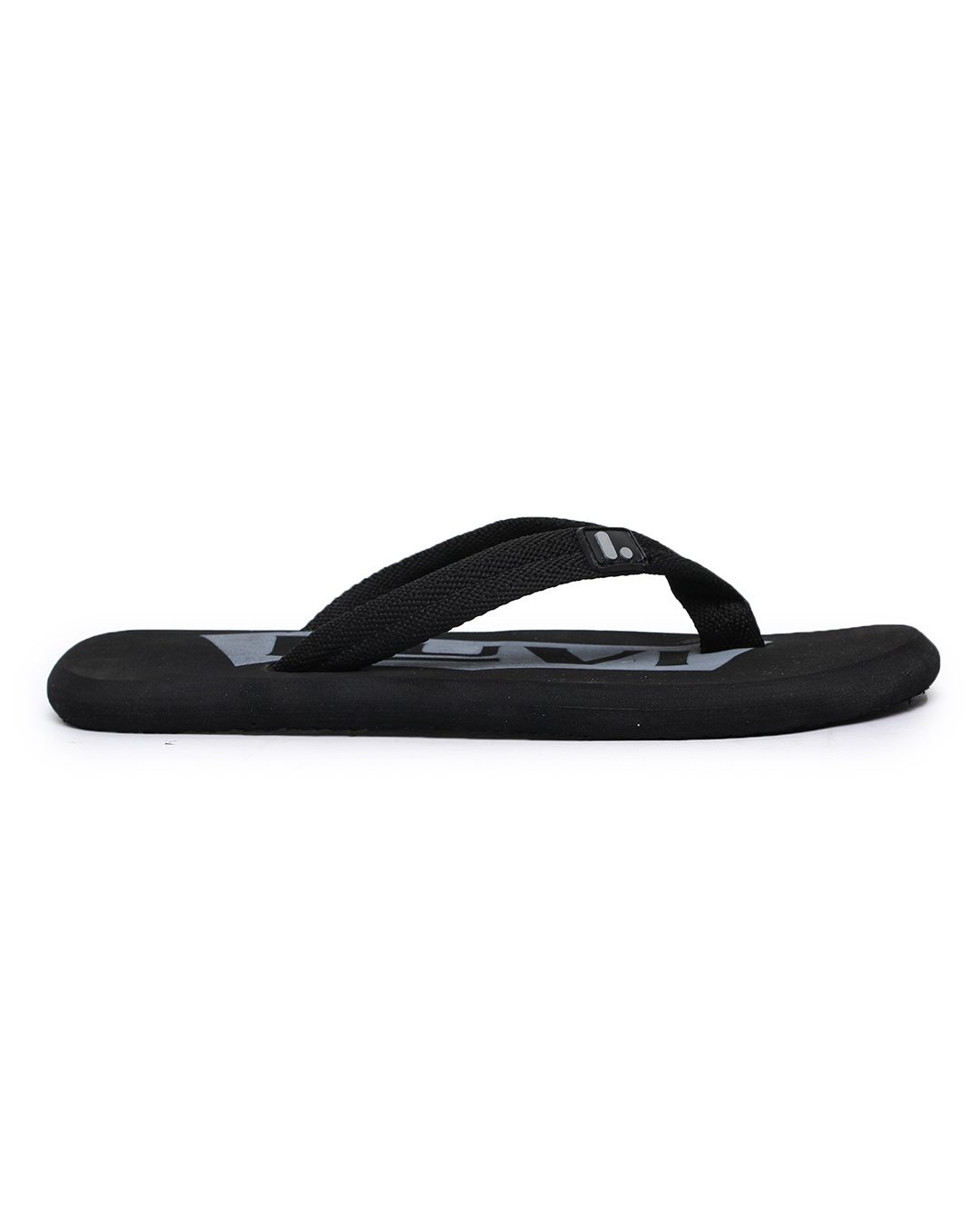 Shop Men's Black Slip-On Regular Slippers & Flip Flops-Back