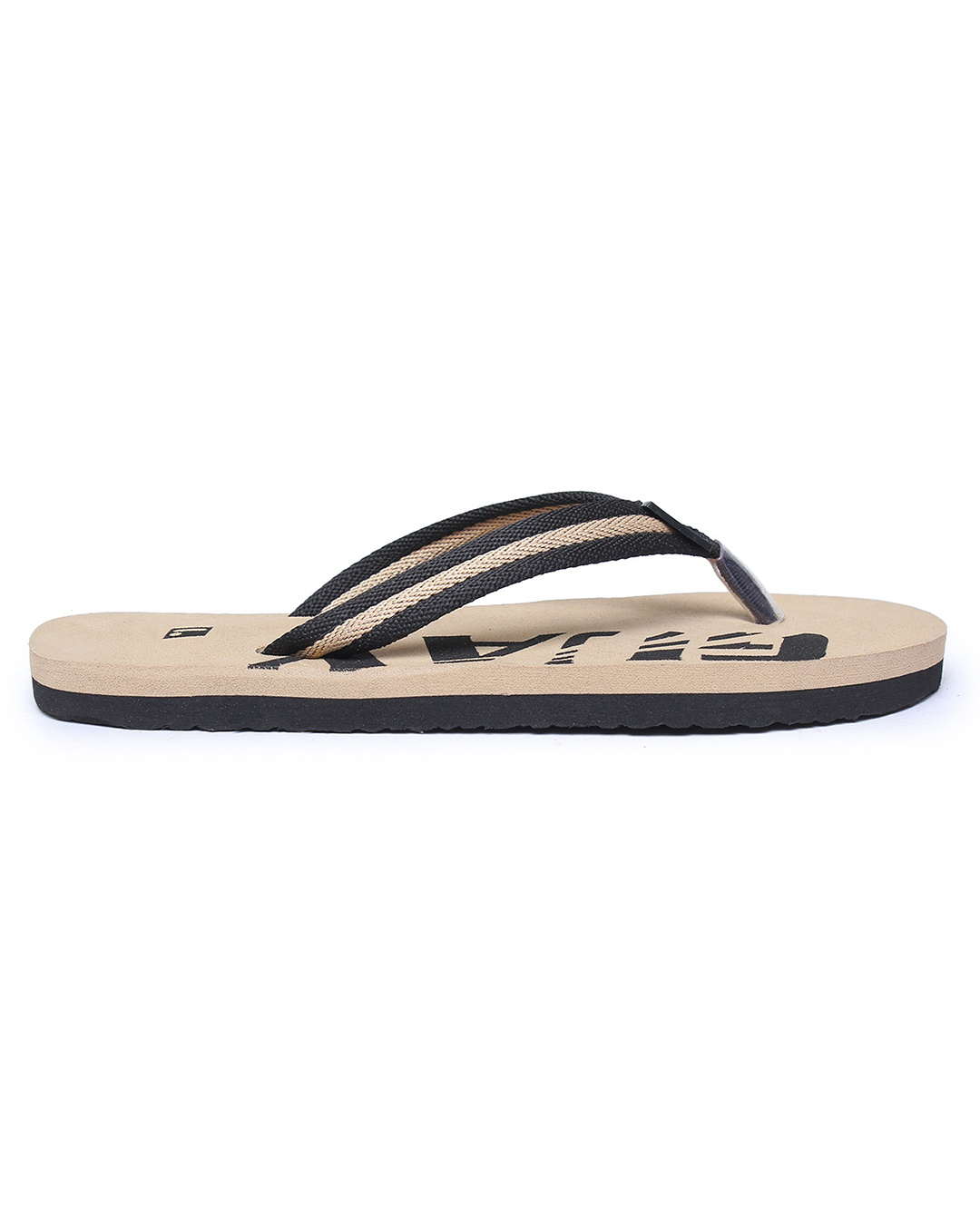 Shop Men's Beige Slip-On Regular Slippers & Flip Flops-Back