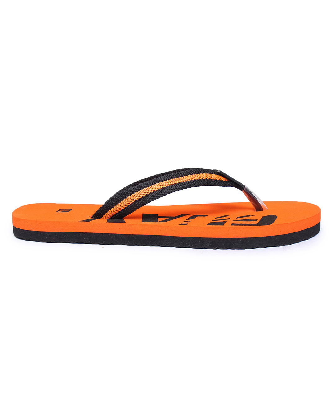 Shop Men's Orange Slip-On Regular Slippers & Flip Flops-Back