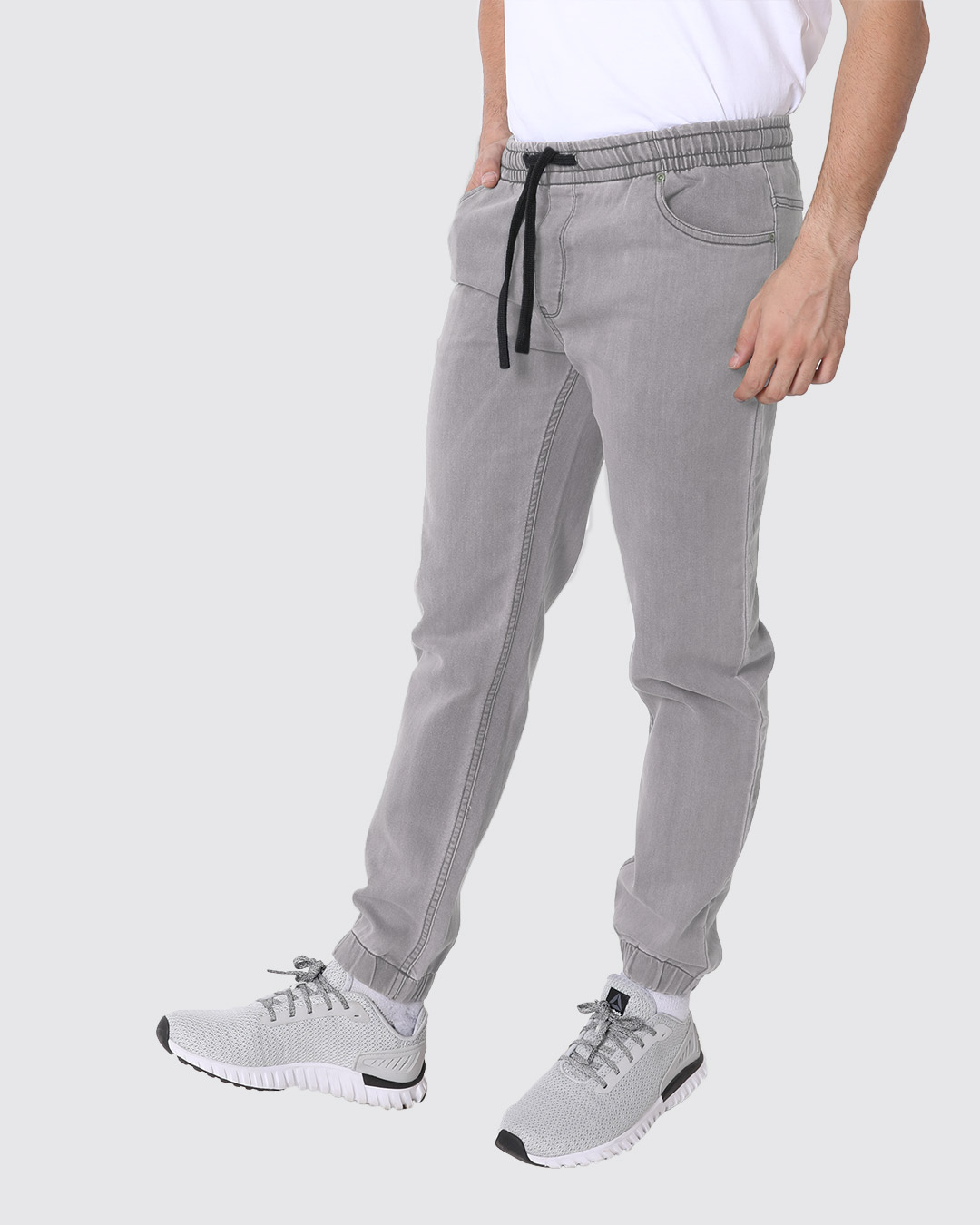 bewakoof denim joggers