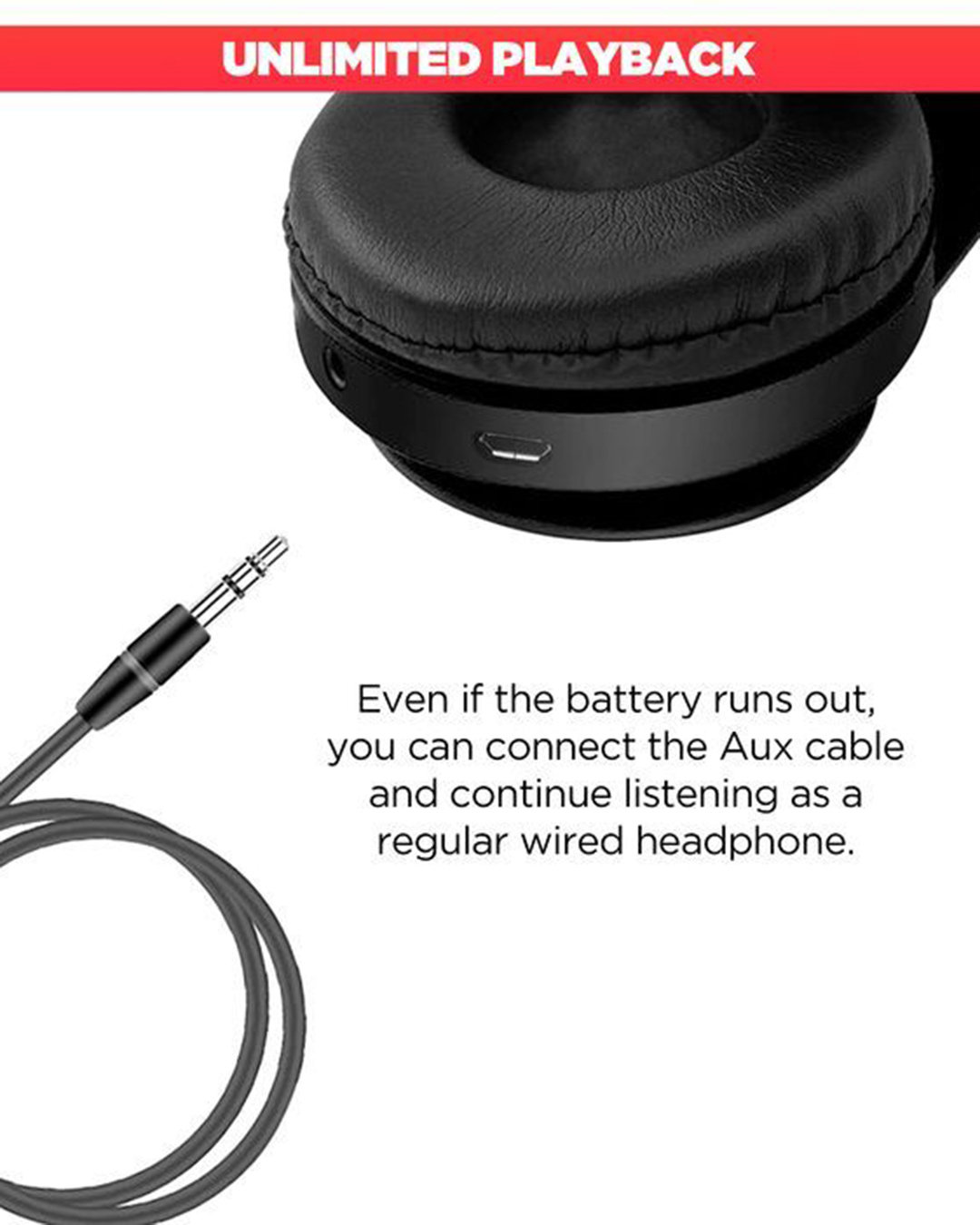 Shop Noise Isolation Wireless Endgame Suit Avengers Headphones With Mic SD Card FM Radio-Back