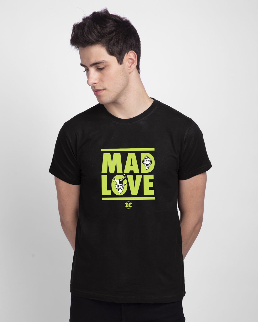 Shop Mad Love Half Sleeve T-Shirt-Back