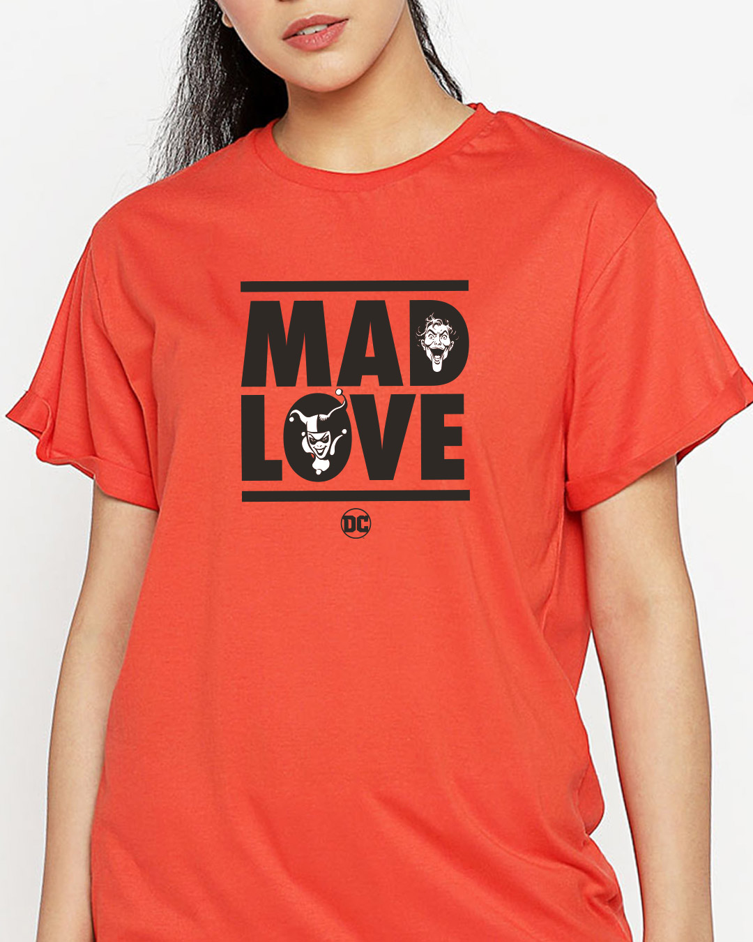 Buy Mad Love Harley 2.0 Boyfriend T-Shirt (DCL) Online at Bewakoof