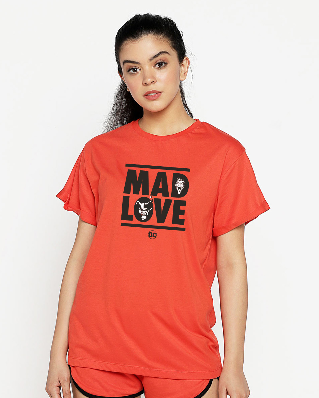 Shop Mad Love Harley 2.0 Boyfriend T-Shirt (DCL)-Back