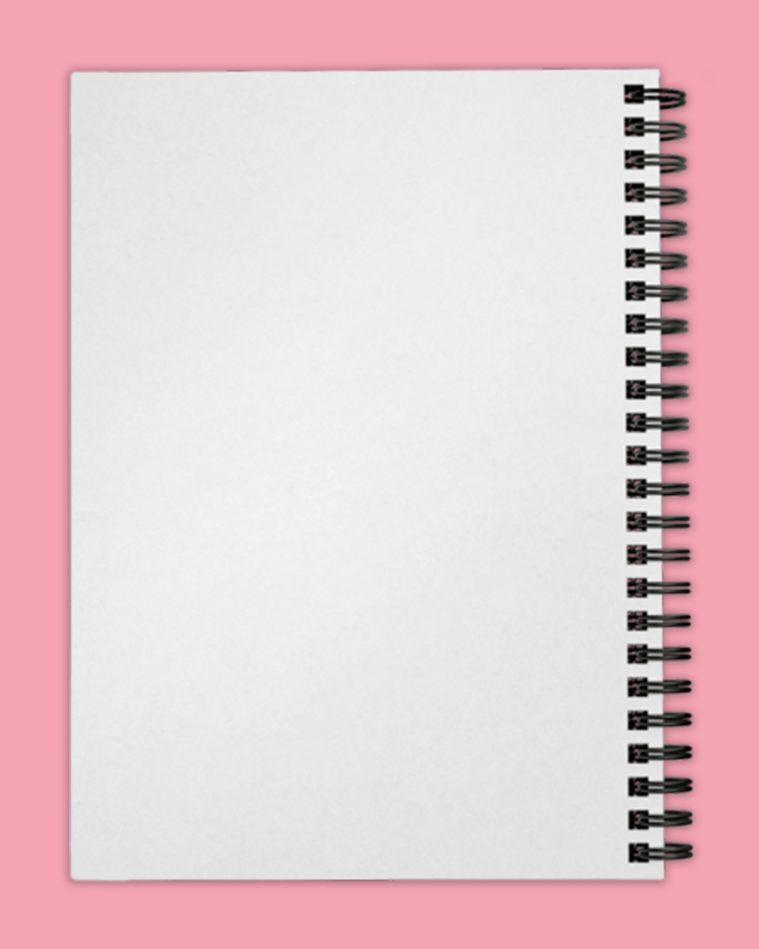 Shop Daisies Floral Notepad-Back