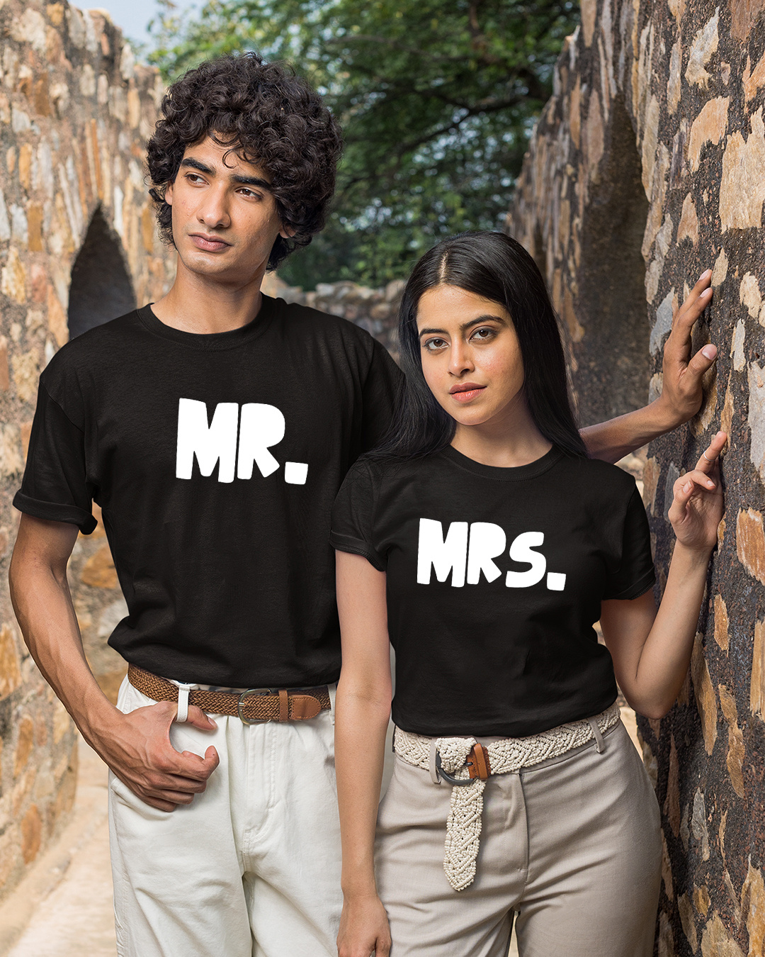 Couple t store shirts online bewakoof