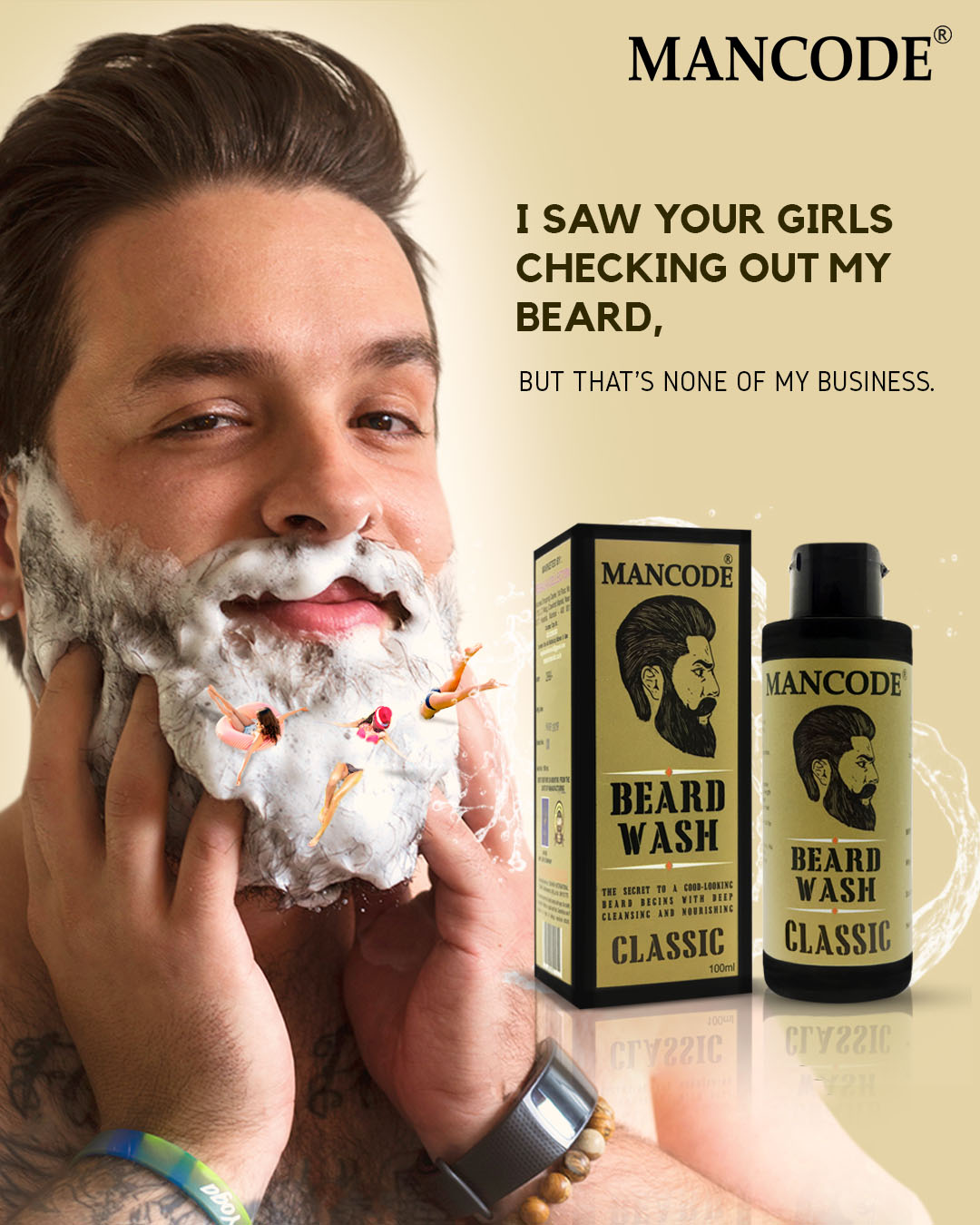 ShopBeard Wash Classic  100ml-Design
