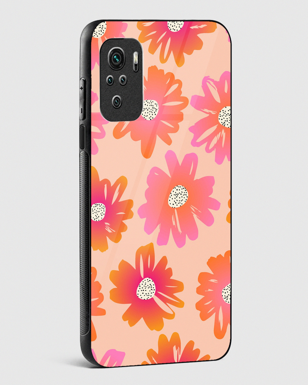 Shop Mandys Pink Premium Glass Case for Xiaomi Redmi Note 10-Back