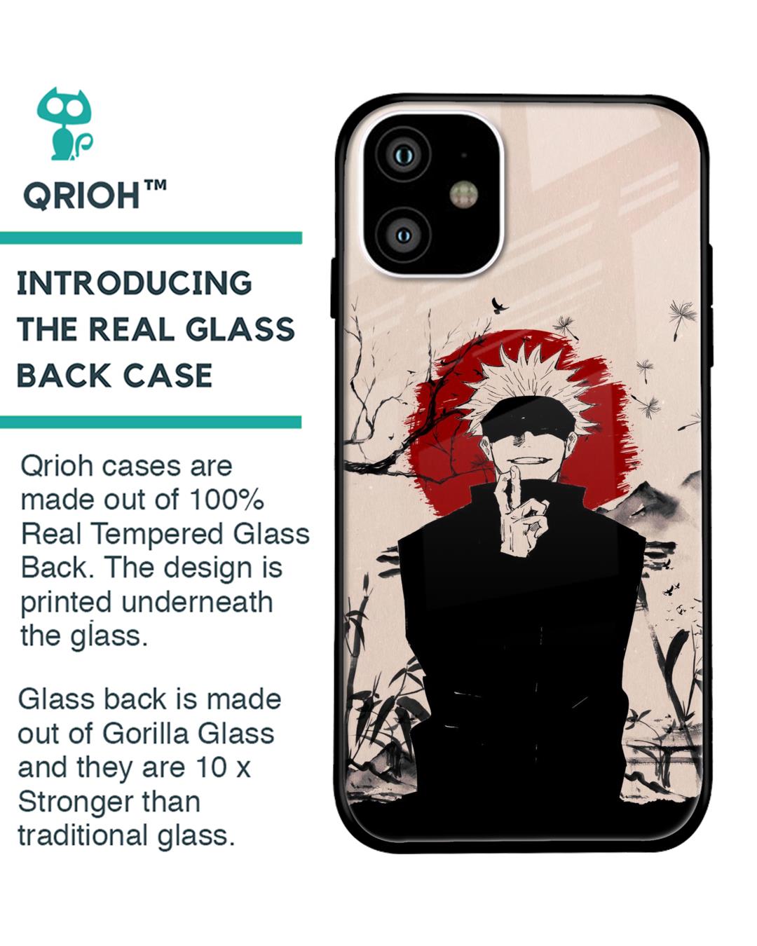 Shop Manga Series Premium Glass Case for Apple iPhone 11 (Shock Proof,Scratch Resistant)-Back