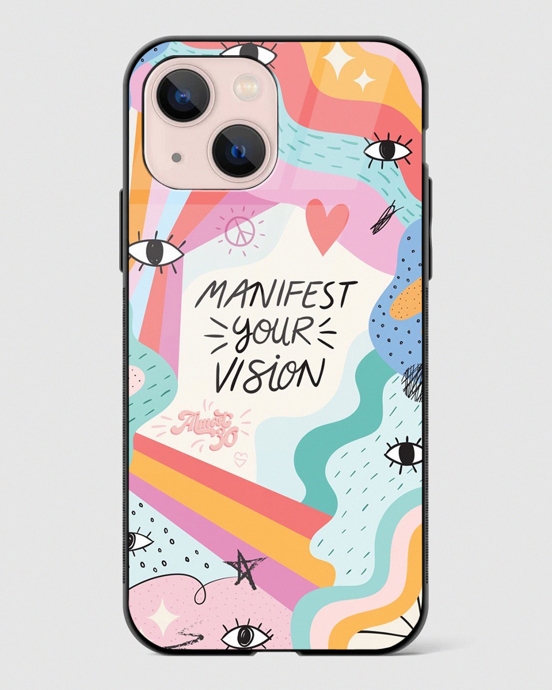 Buy Manifest Your Vision Premium Glass Case for Apple iPhone 15