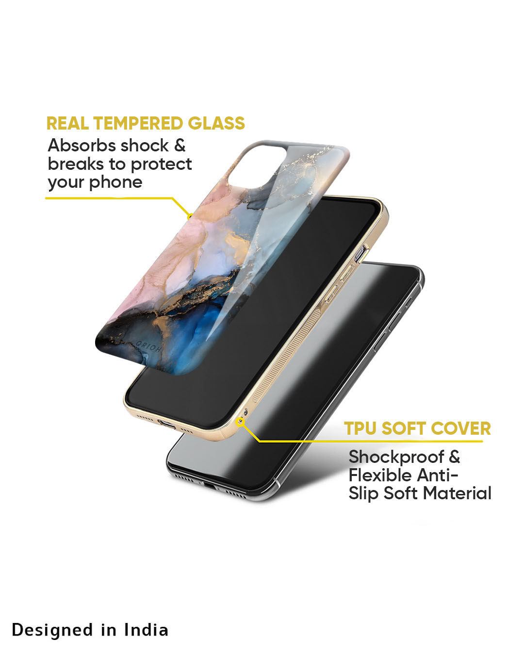 Buy Brown Block Metallic Gold Premium Glass Case for Samsung Galaxy S22  Ultra 5G Online in India at Bewakoof
