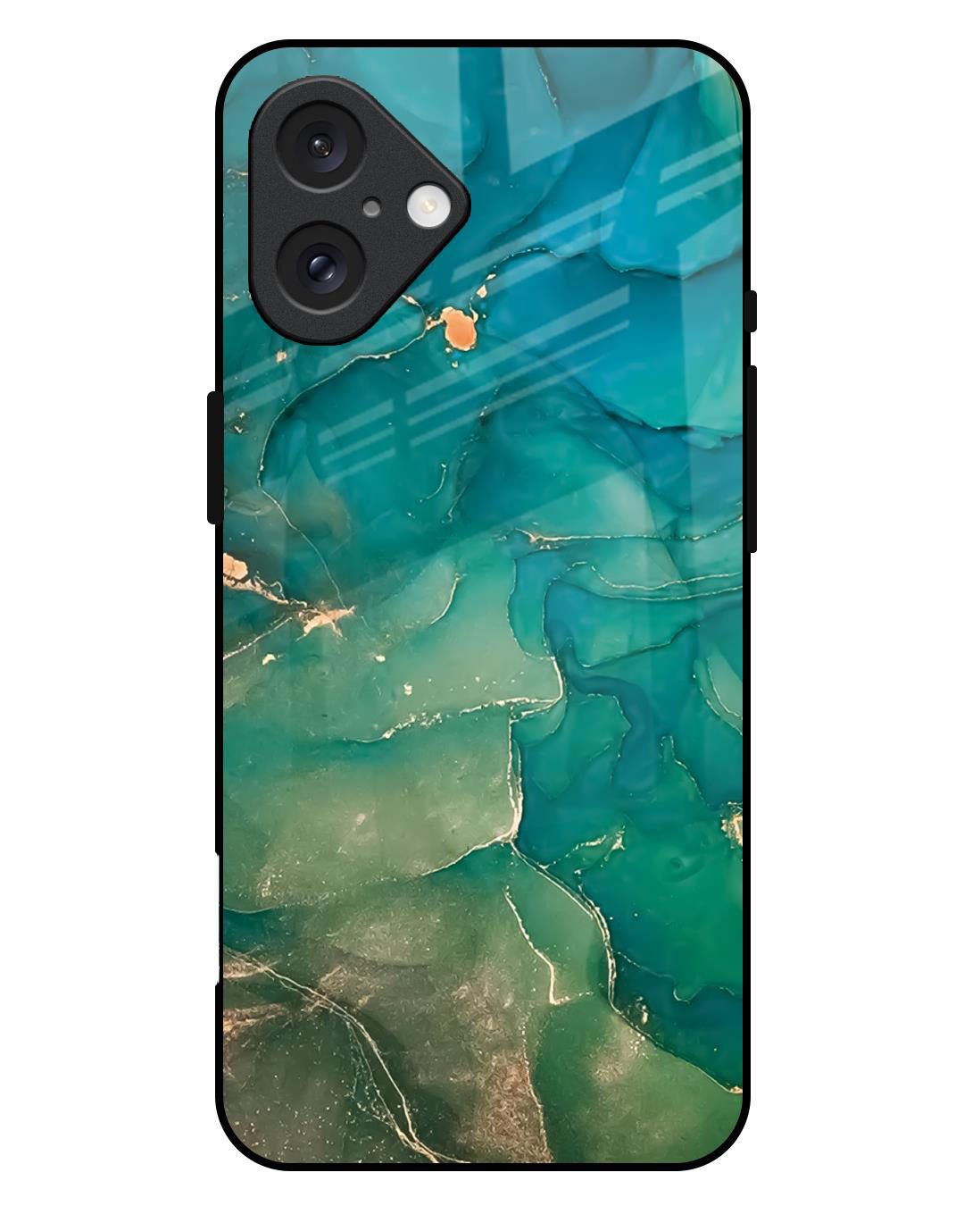 Buy Marble Pattern Premium Glass Cover for Apple iPhone 16 Plus Online