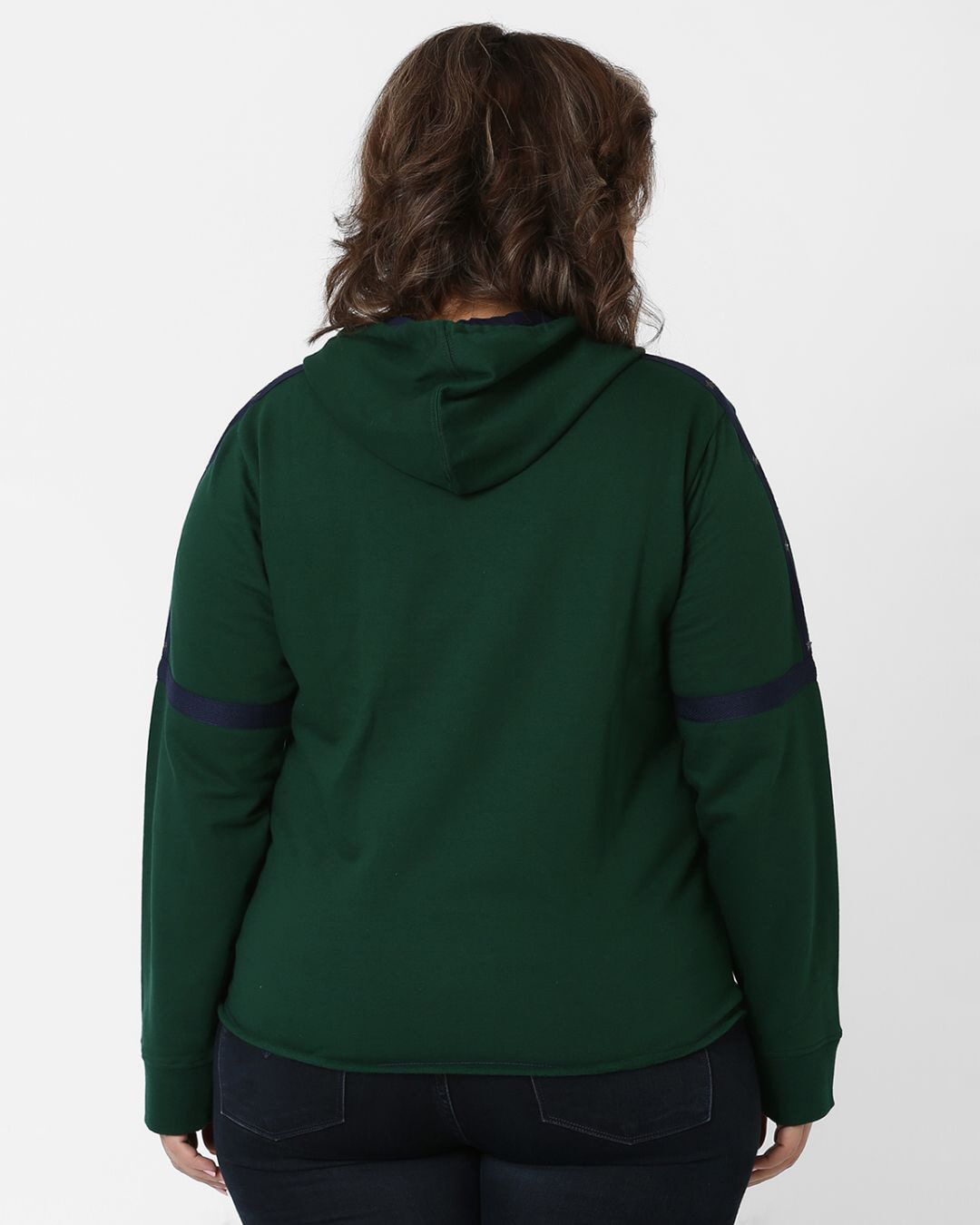 Shop Graphic Print Hooded Sweatshirt-Back