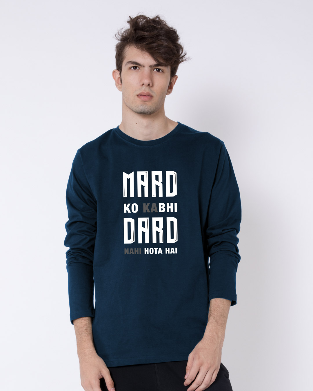 Shop Mard Ko Dard  Full Sleeve T-Shirt-Back