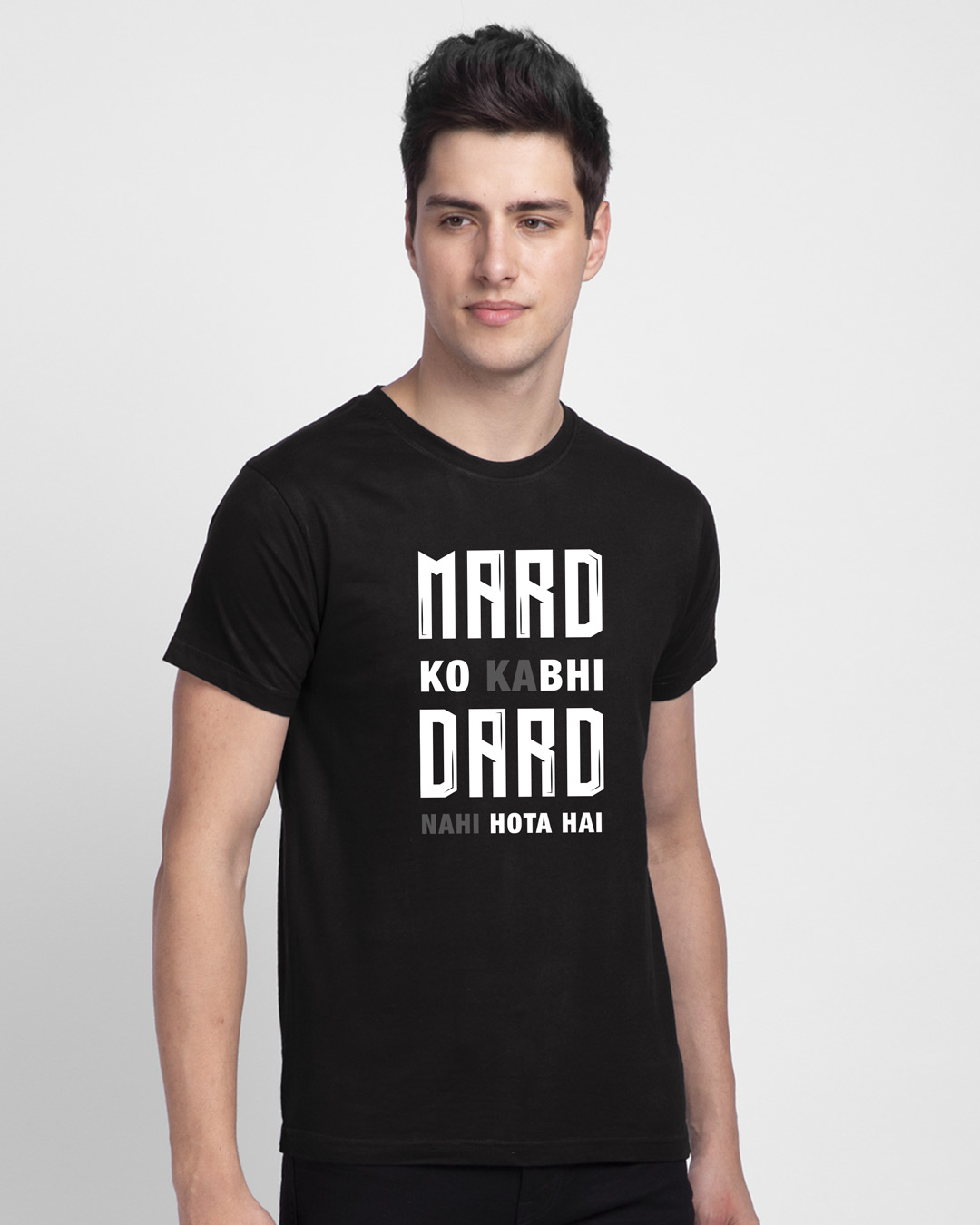 Shop Mard Ko Dard  Half Sleeve T-Shirt-Back