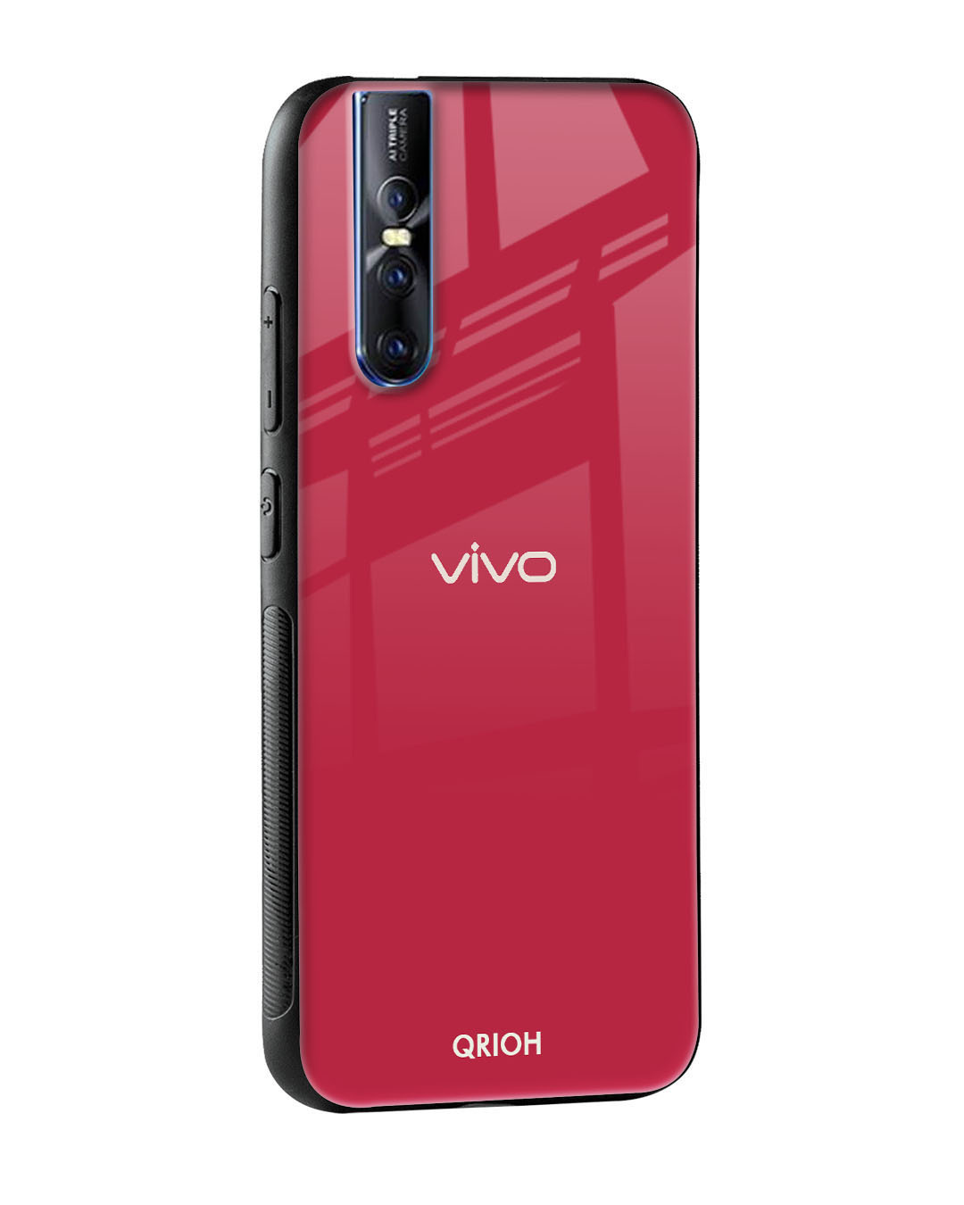 Shop Premium Glass Cover for Vivo V15 Pro (Shock Proof, Lightweight)-Back
