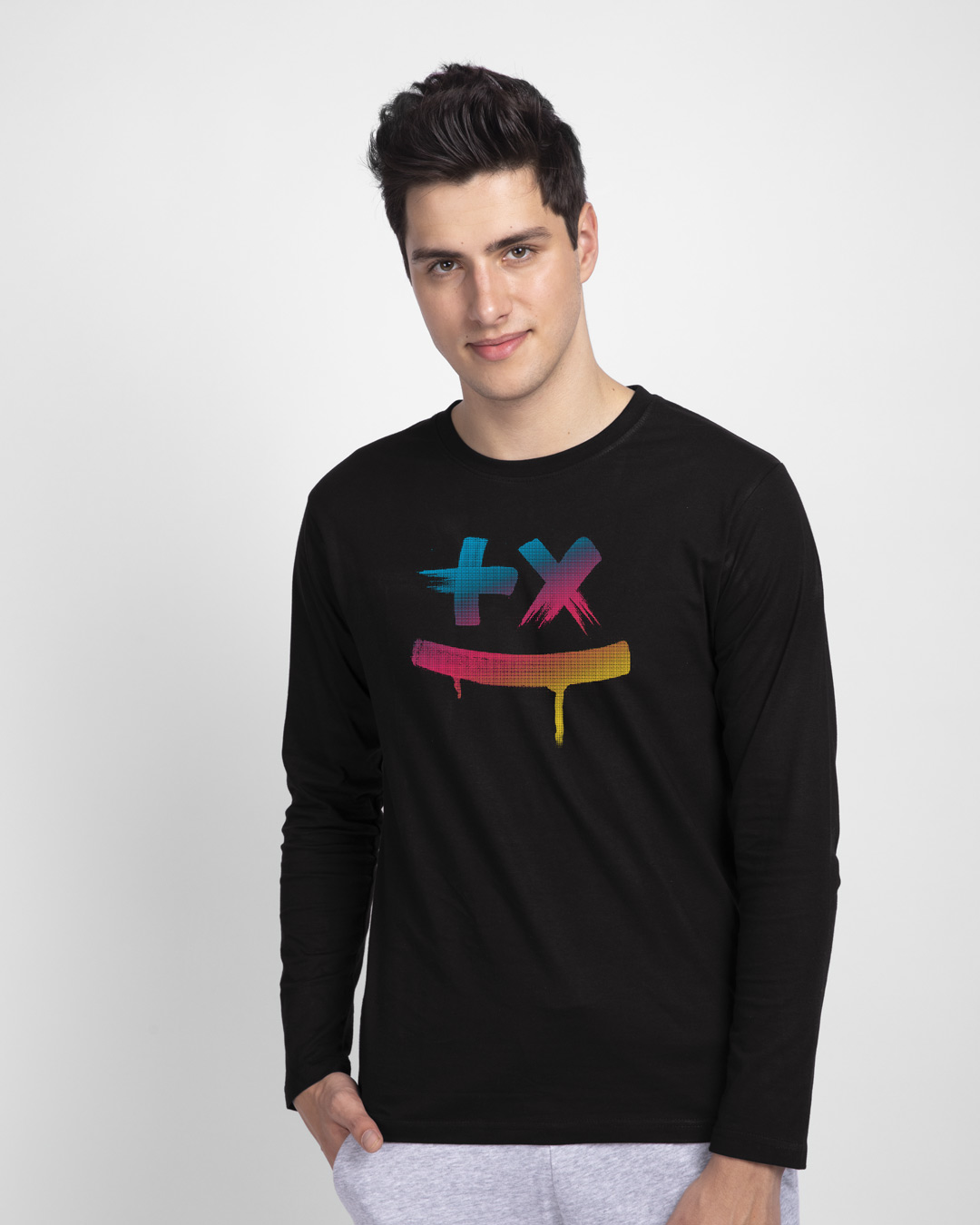 

Martin Garrix Colorful Full Sleeve T-Shirt Men' Printed Full Sleeve T-Shirt Bewakoof.com, Black