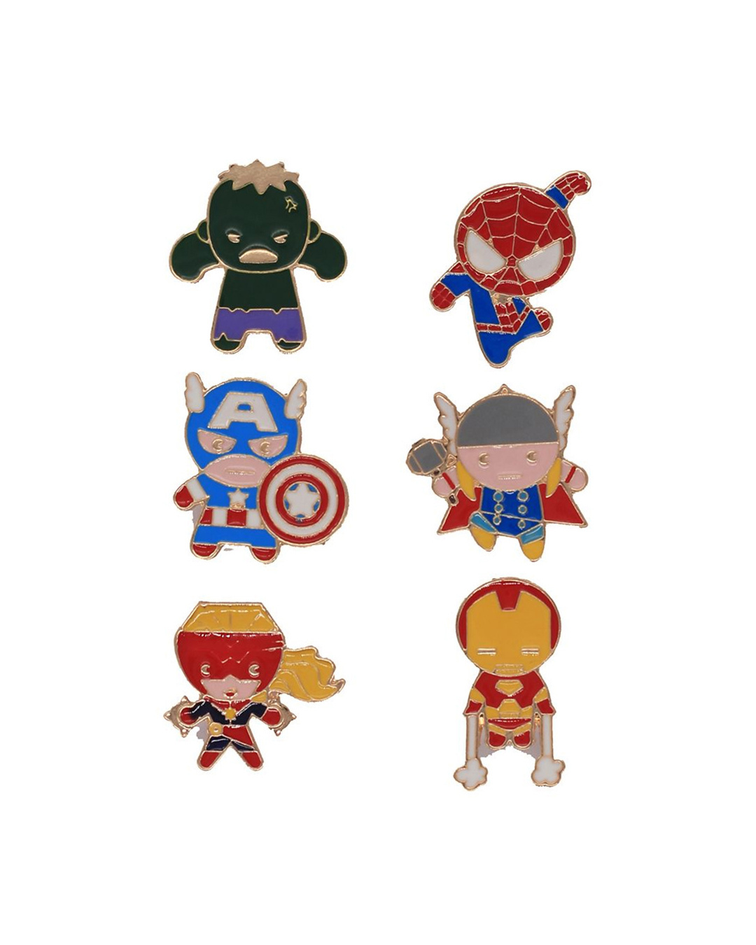 Shop Avengers Character Lapel Pin Set-Back