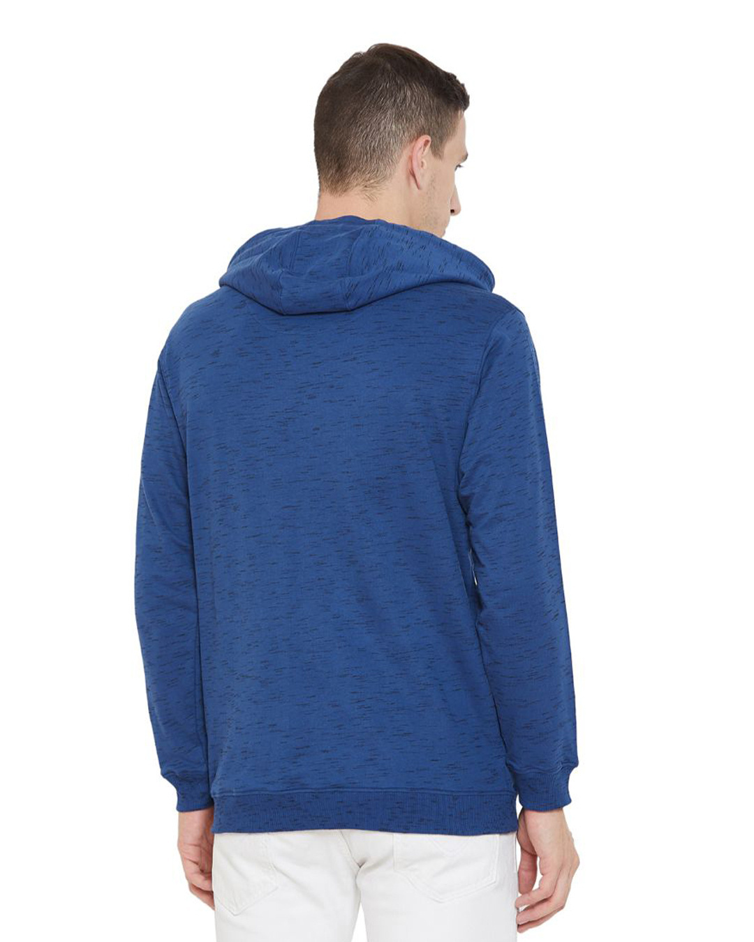Shop Marvel Avengers Blue Hooded Men's Sweatshirt-Back